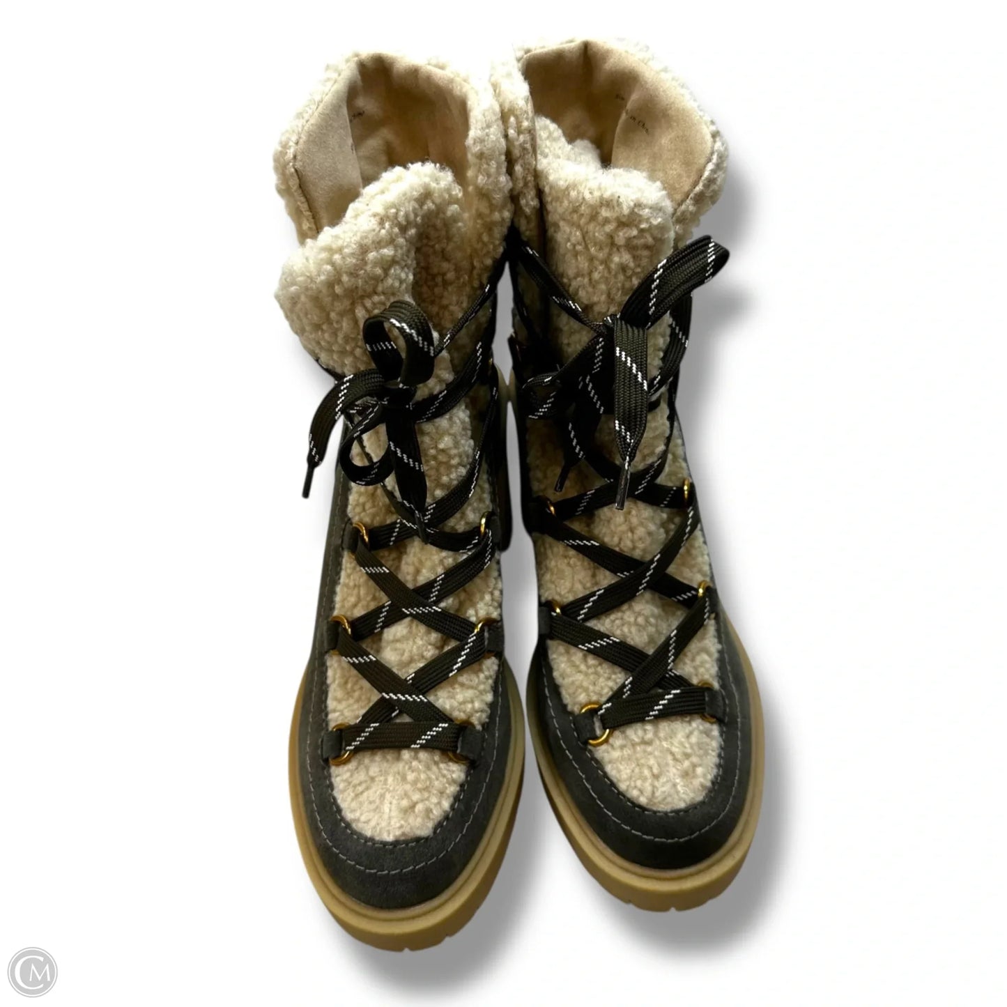 Boots Ankle Heels By Dolce Vita In Grey, Size: 8