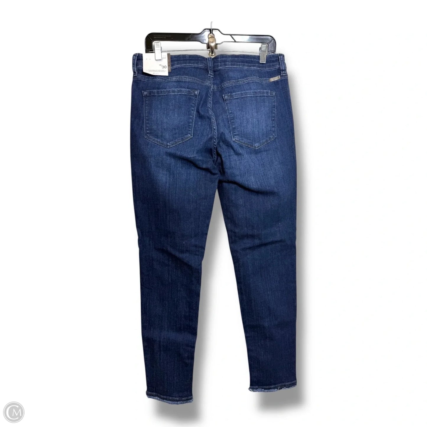 Jeans Skinny By Kancan In Blue Denim, Size: 14