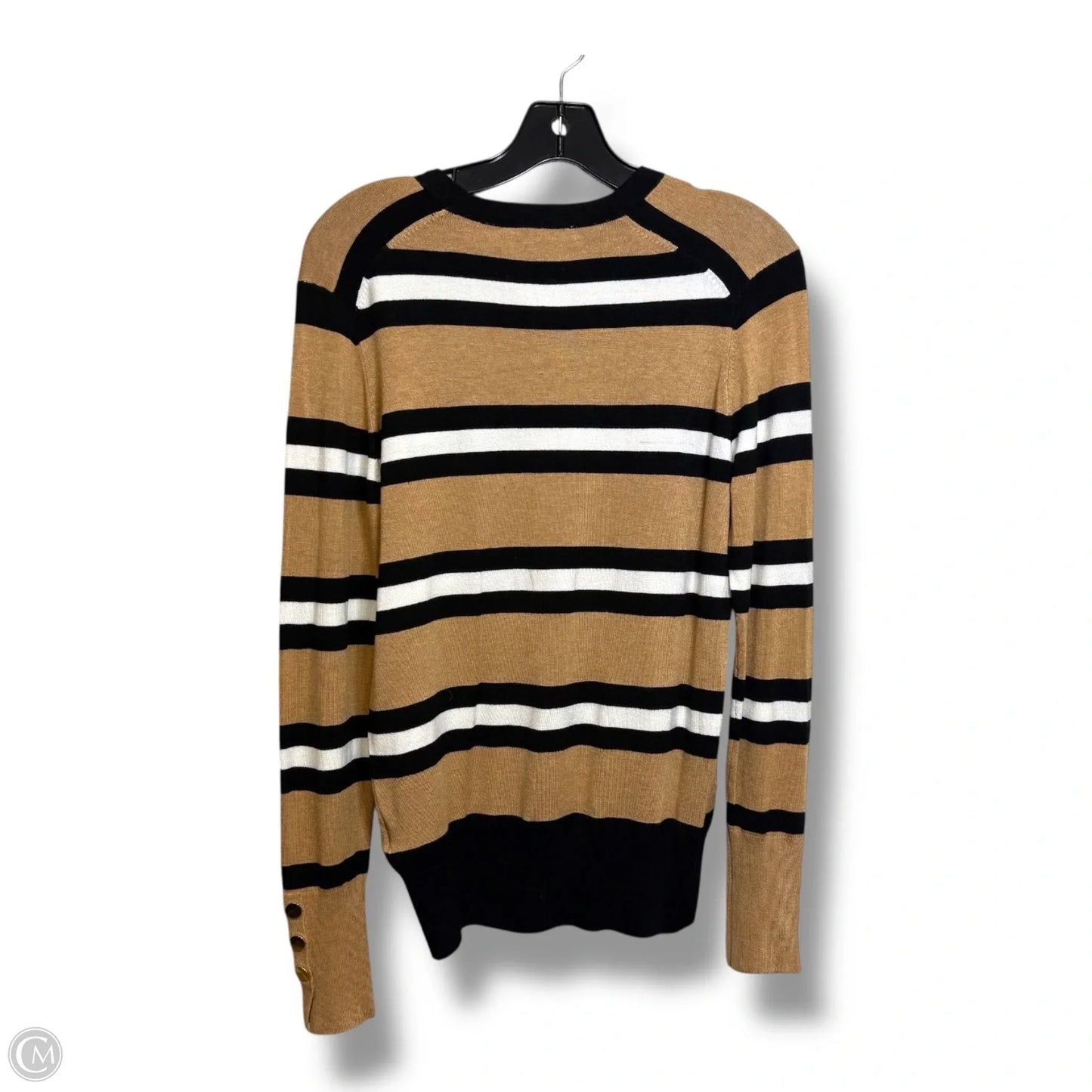 Sweater By Zara In Striped Pattern, Size: L