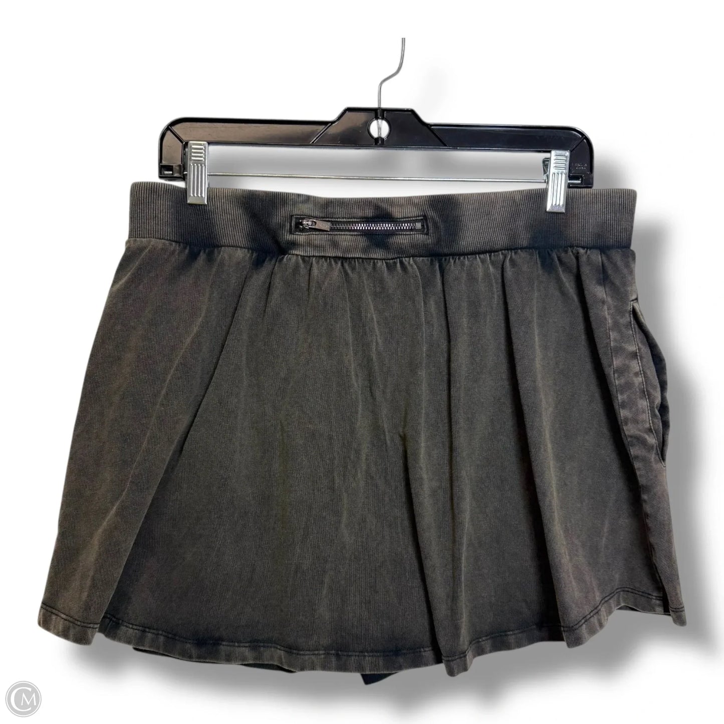 Skort By Free People In Black, Size: Xl