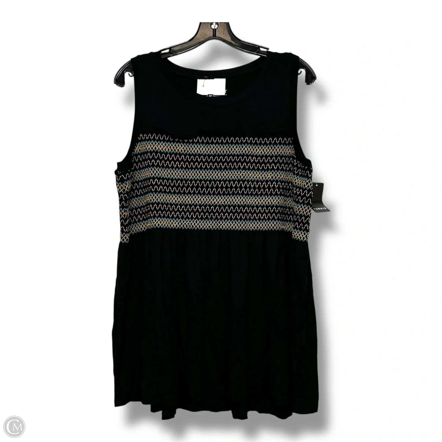 Top Sleeveless Basic By Torrid In Black, Size: 2x
