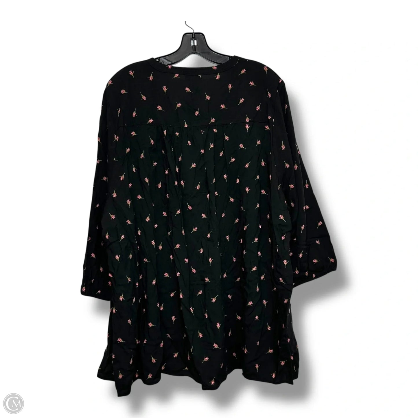 Top Long Sleeve Basic By Torrid In Black, Size: 3x