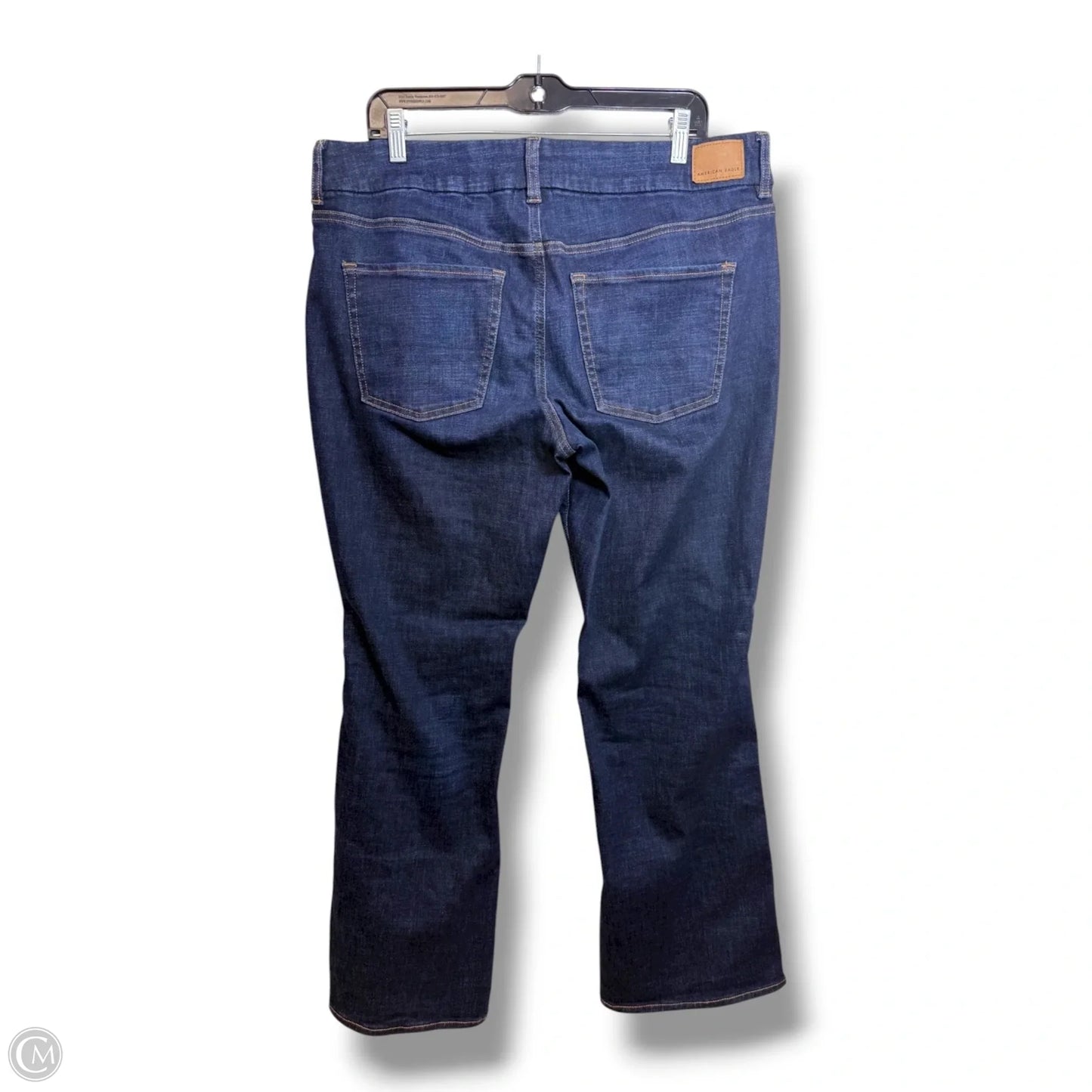 Jeans Boot Cut By American Eagle In Blue Denim, Size: 16