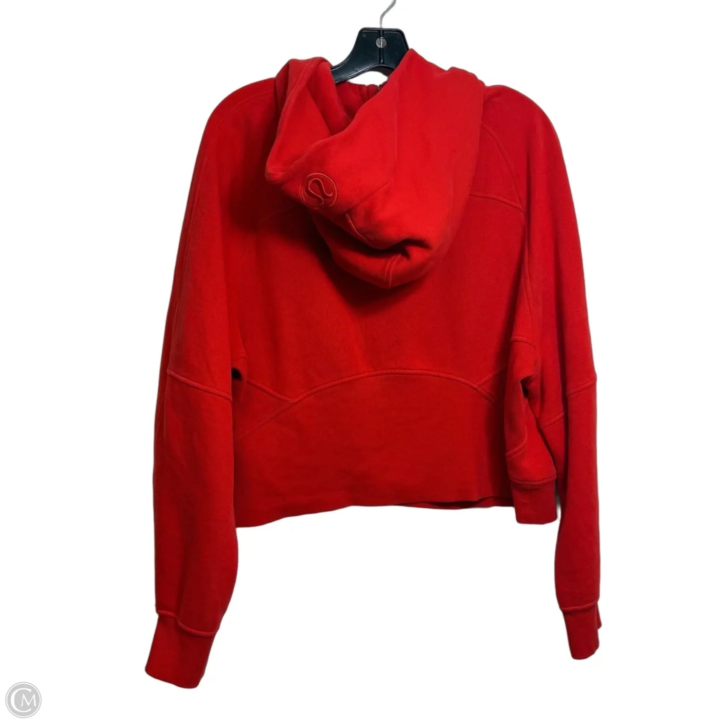 Sweatshirt Hoodie By Lululemon In Red, Size: Xl