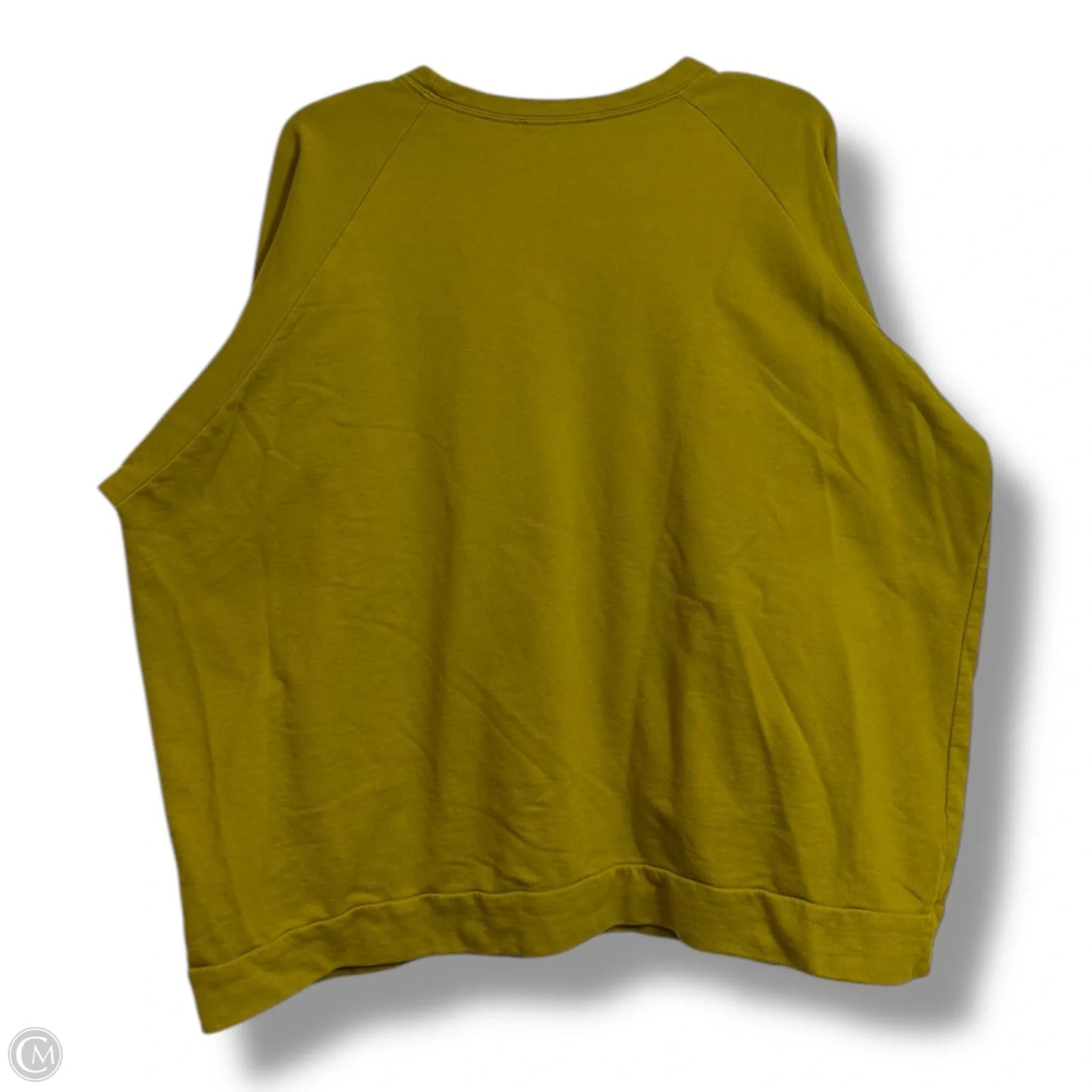 Sweatshirt Crewneck By Zenana Outfitters In Green, Size: 3x
