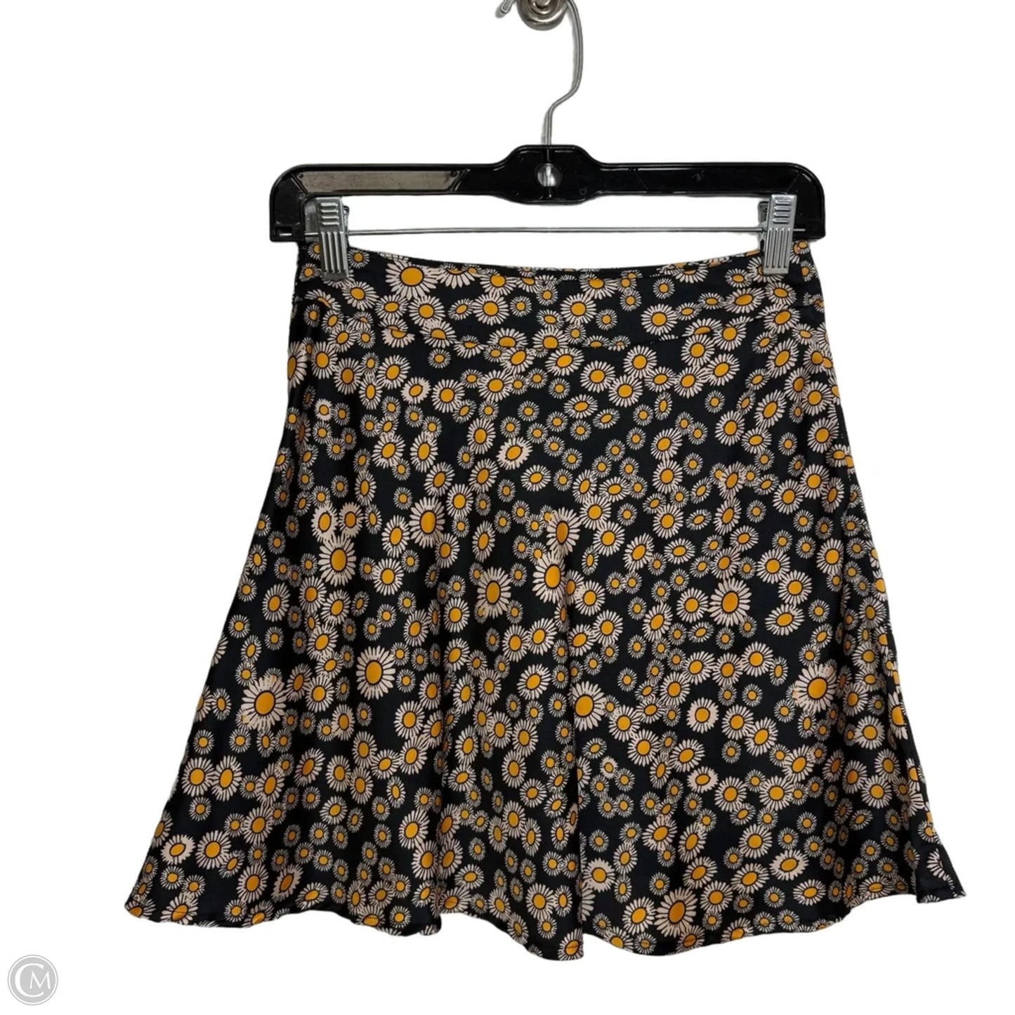 Skirt Mini & Short By Free People In Black & Gold, Size: 0