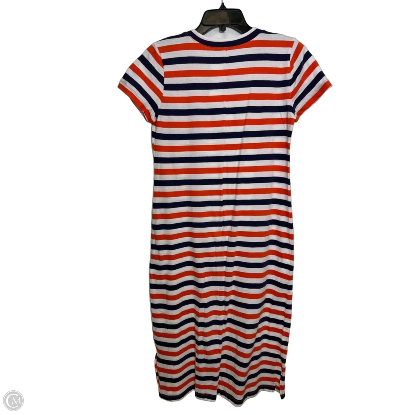 Dress Casual Midi By J. Crew In Striped Pattern, Size: S