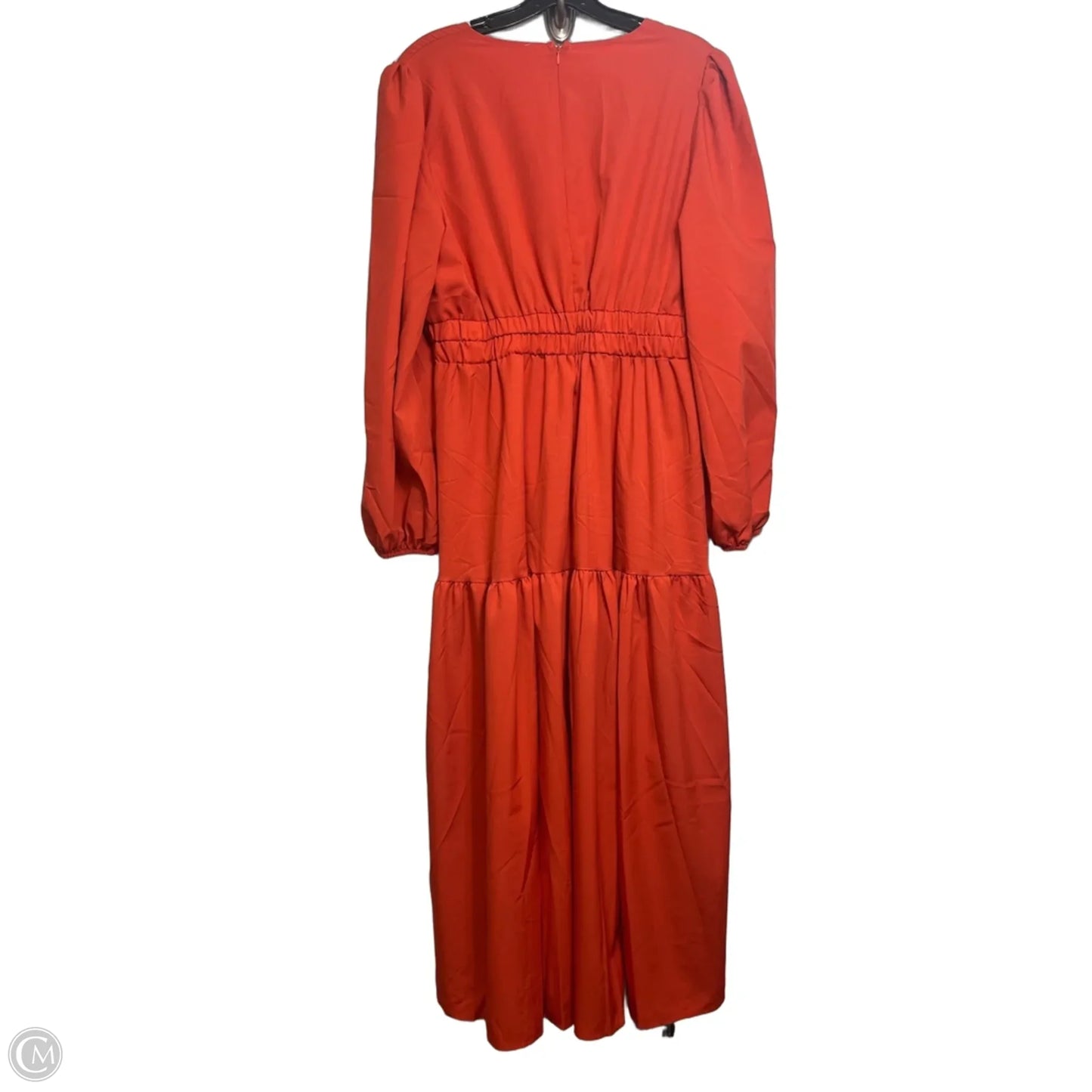 Dress Casual Maxi By Clothes Mentor In Orange, Size: Xl