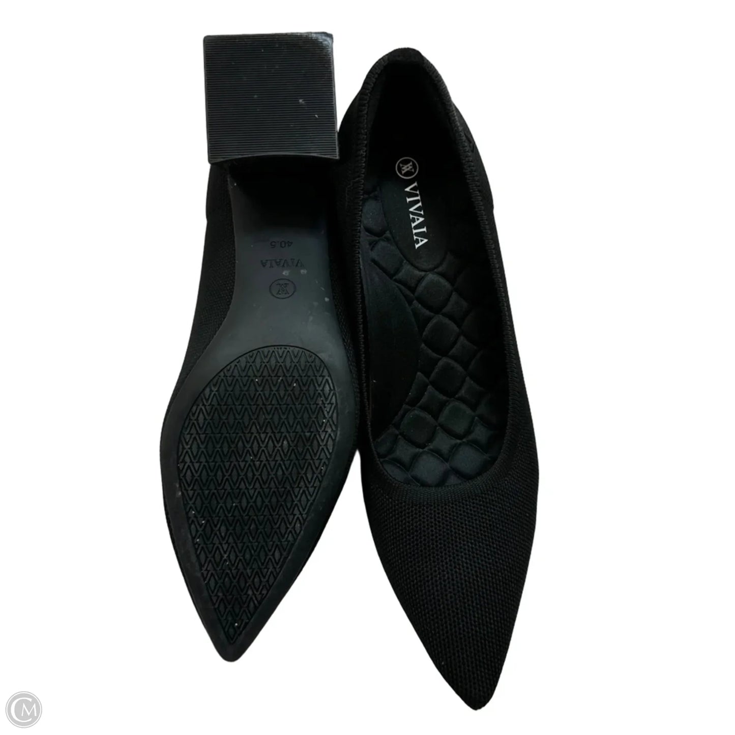 Shoes Heels Block By Vivaia In Black, Size: 9.5