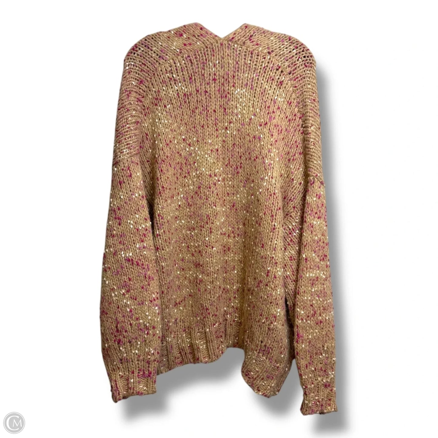 Sweater By Aerie In Brown & Pink, Size: L