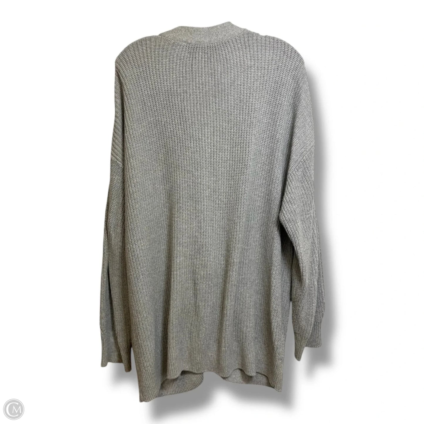 Cardigan By Loft In Grey, Size: Xxl