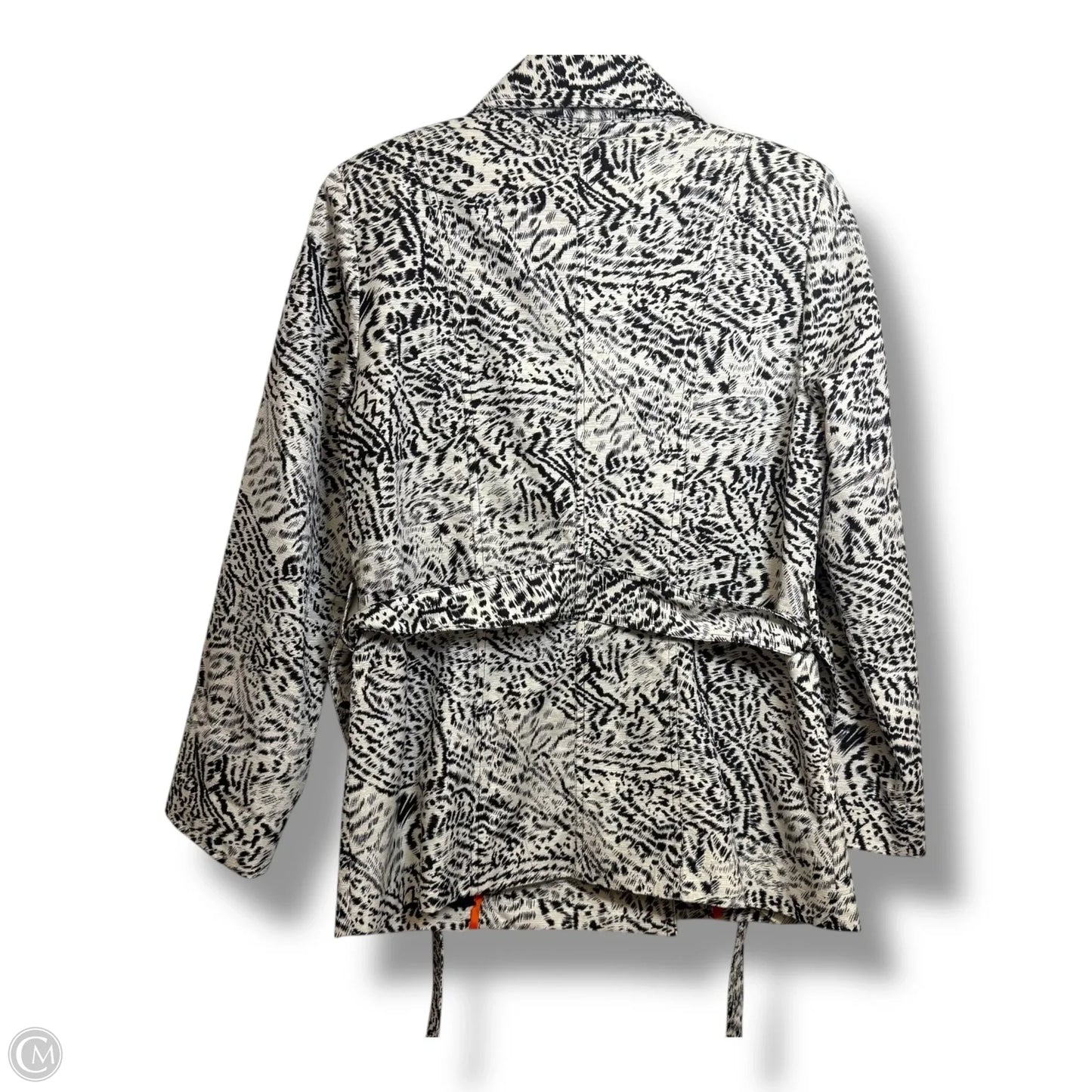 Jacket Utility By Tweeds In Leopard Print, Size: M