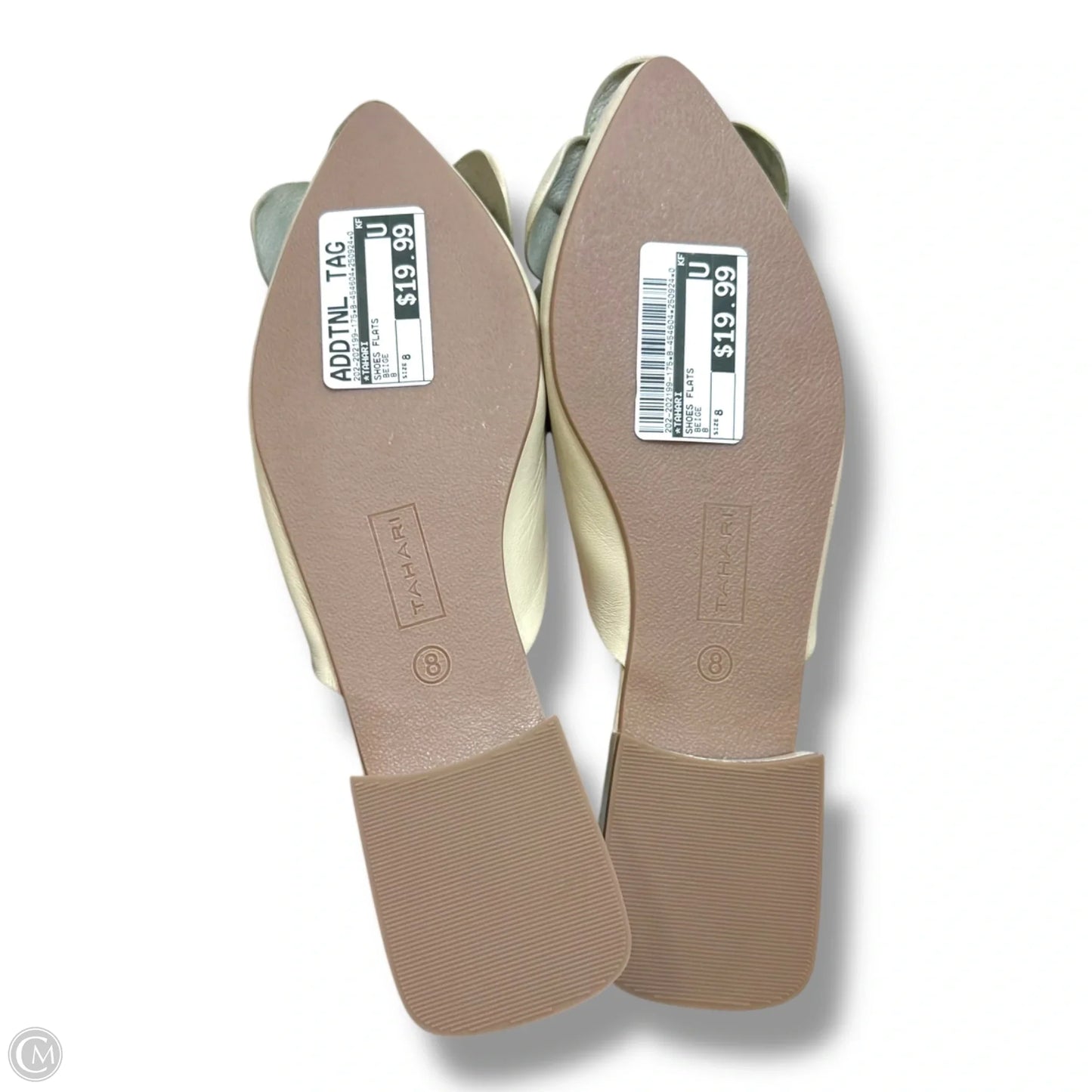 Shoes Flats By Tahari In Beige, Size: 8