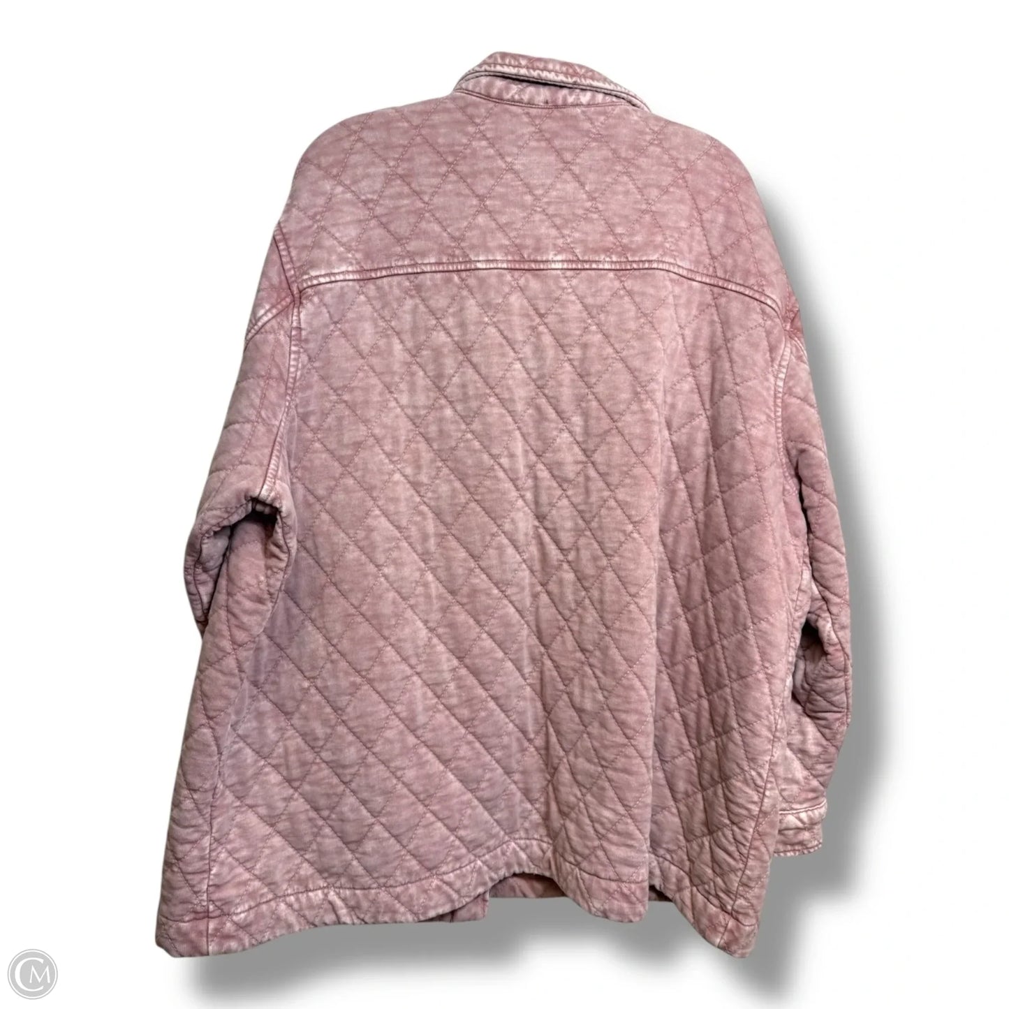Jacket Puffer & Quilted By Clothes Mentor In Pink, Size: 2x