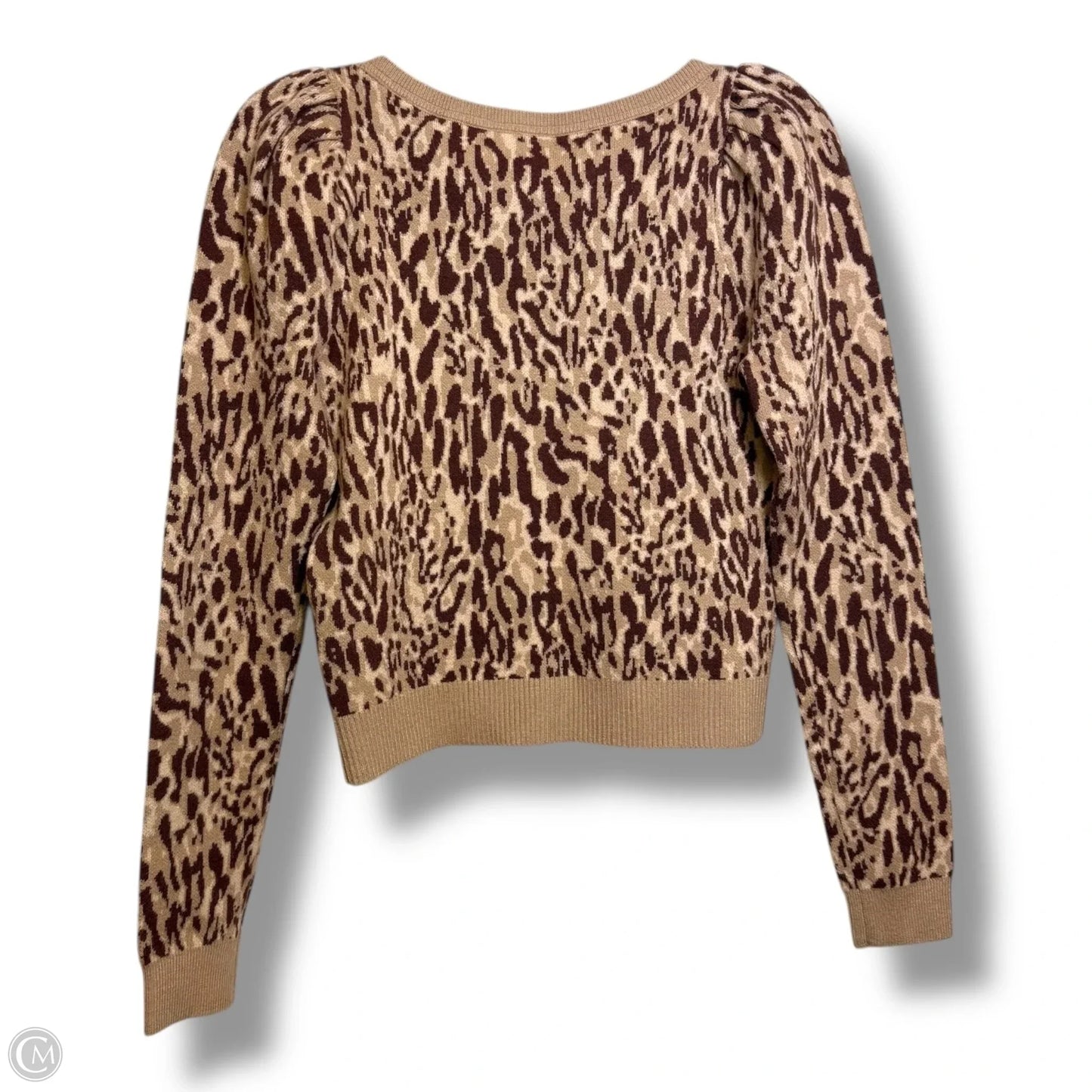 Sweater By Maeve In Animal Print, Size: S