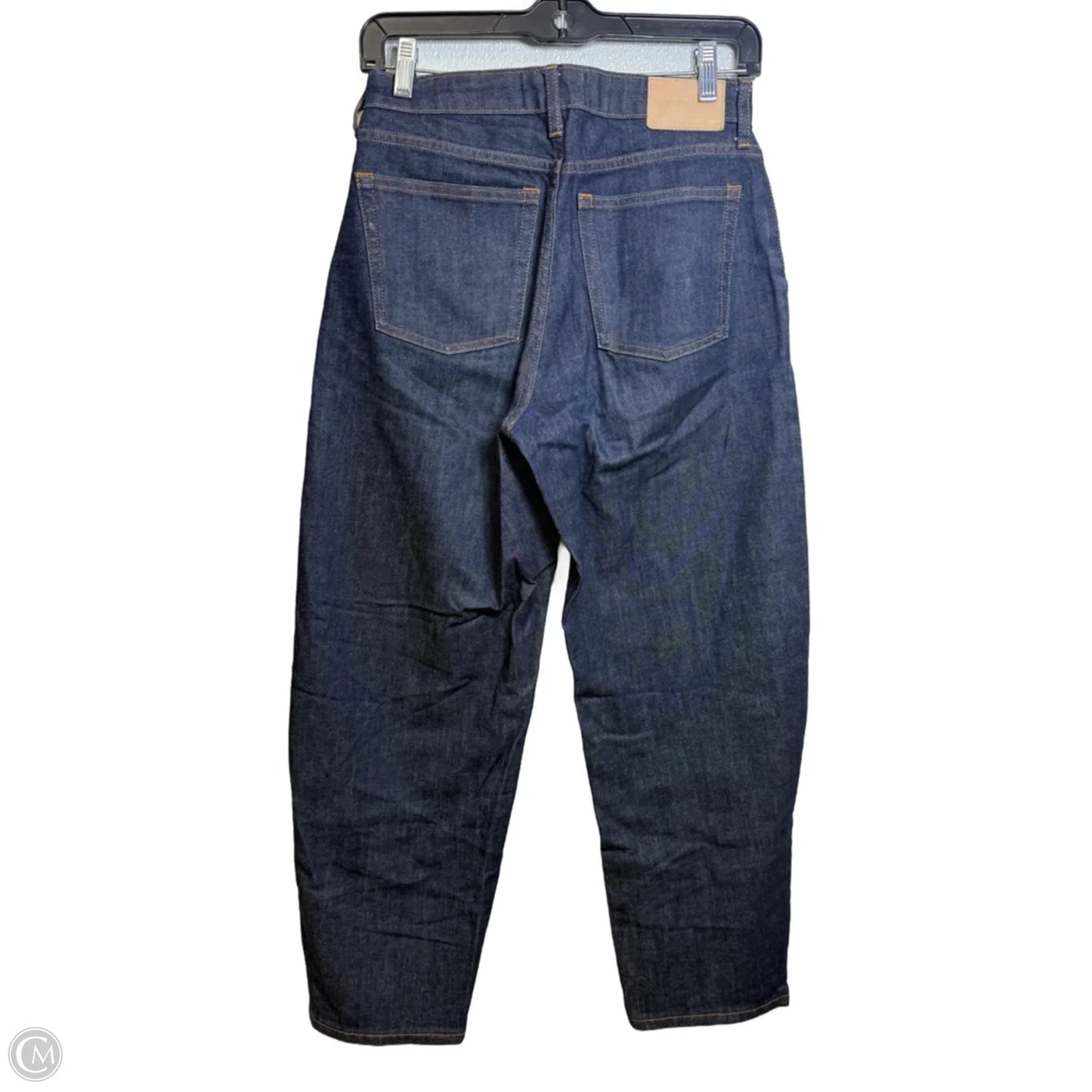 Jeans Wide Leg By Everlane In Blue Denim, Size: 0