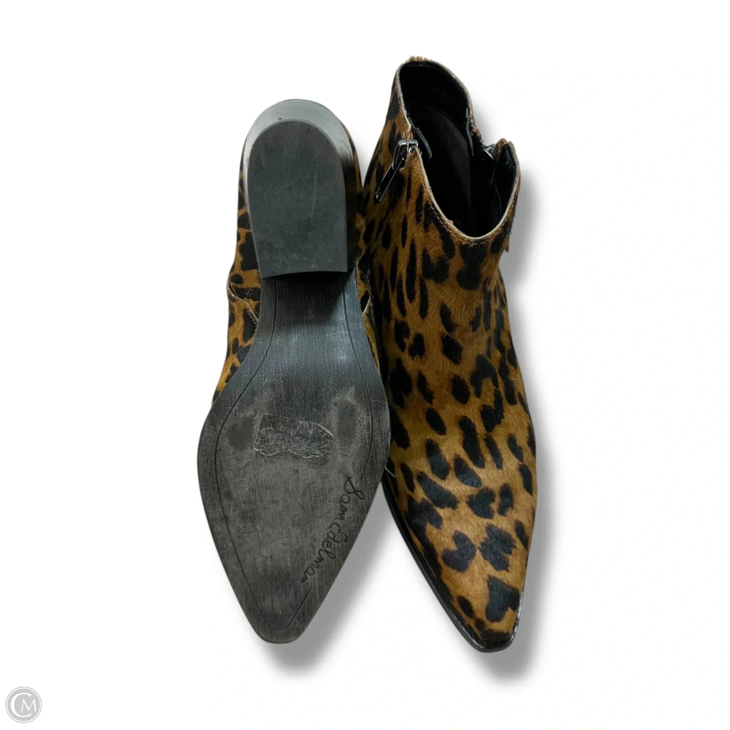 Boots Ankle Flats By Sam Edelman In Animal Print, Size: 8