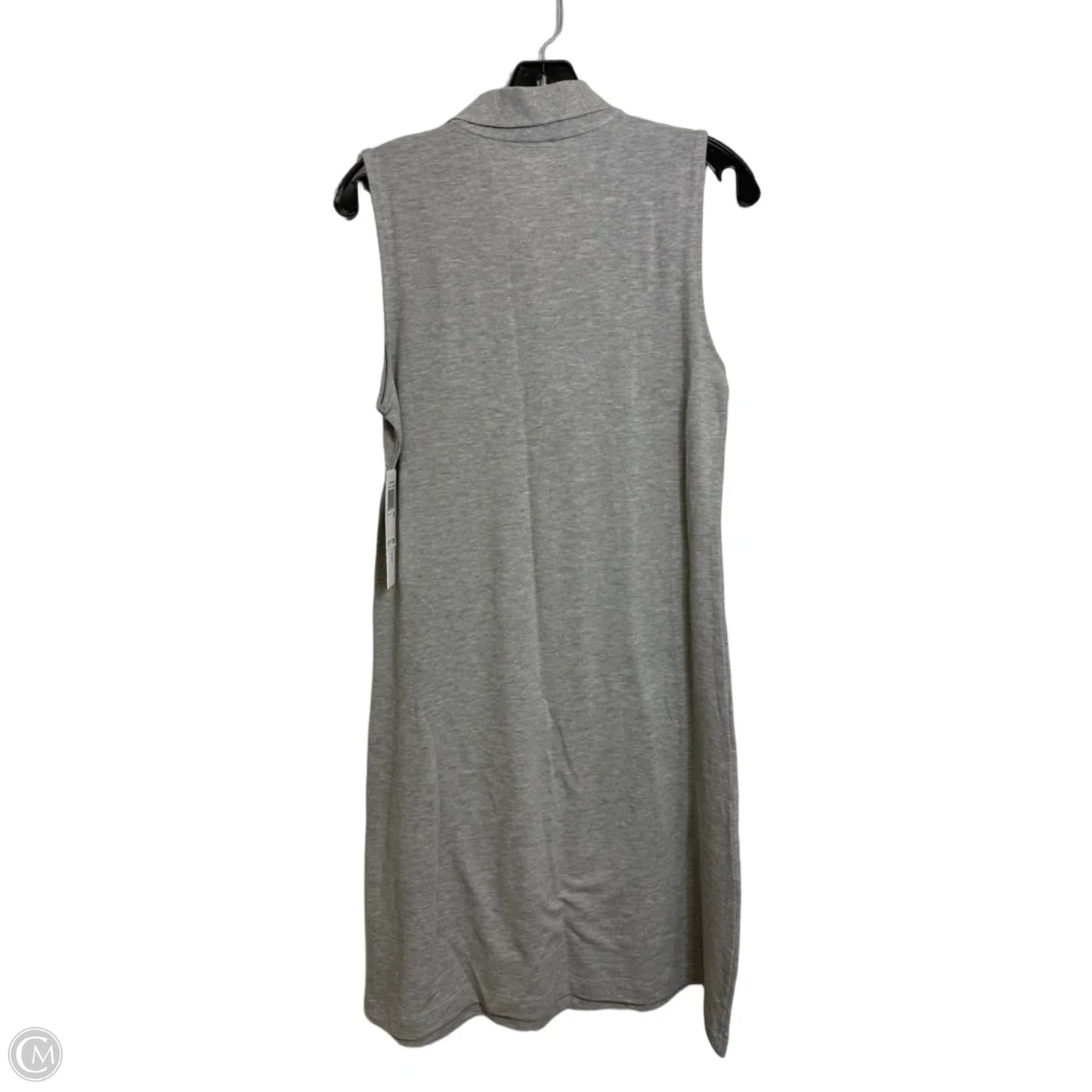 Dress Casual Midi By Workshop In Grey, Size: M