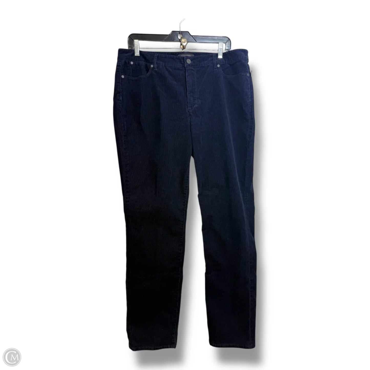 Pants straight By Talbots In Navy, Size: 14