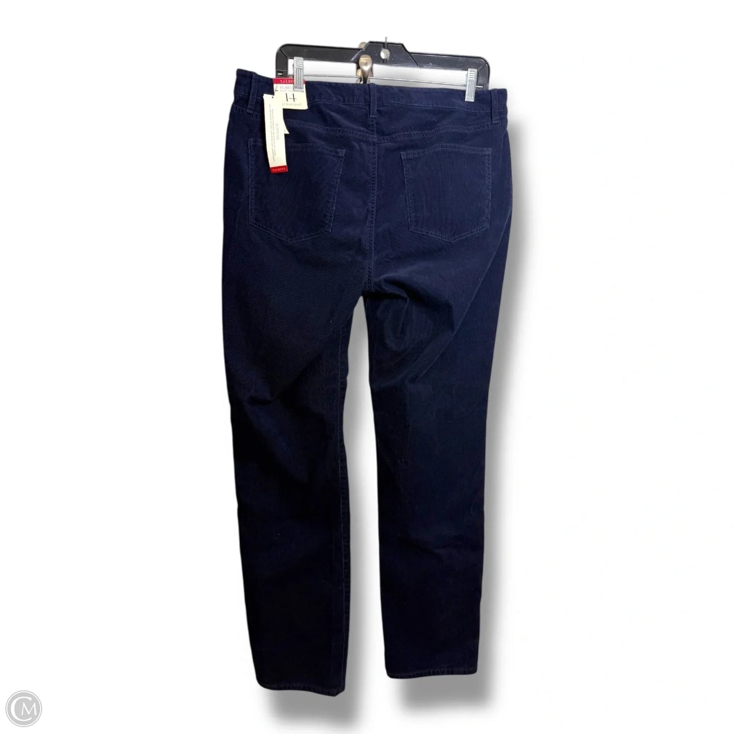 Pants straight By Talbots In Navy, Size: 14