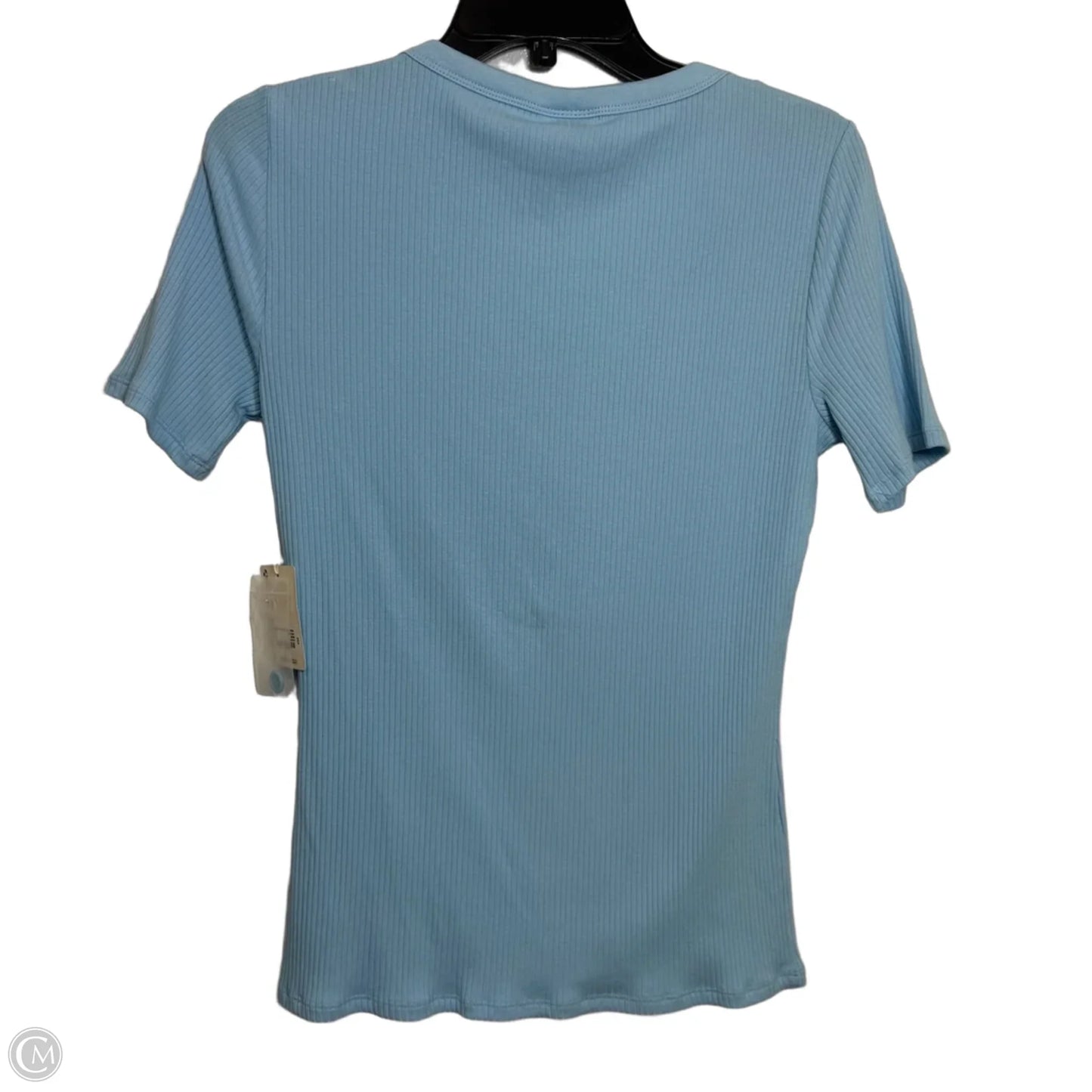 Top Short Sleeve By Ana In Blue, Size: M