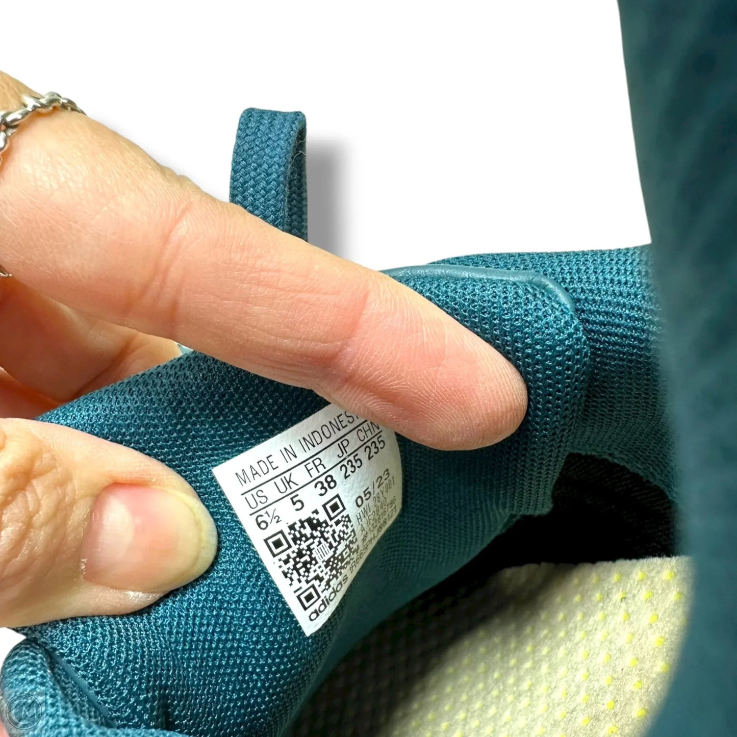 Shoes Sneakers By Adidas In Blue, Size: 6.5