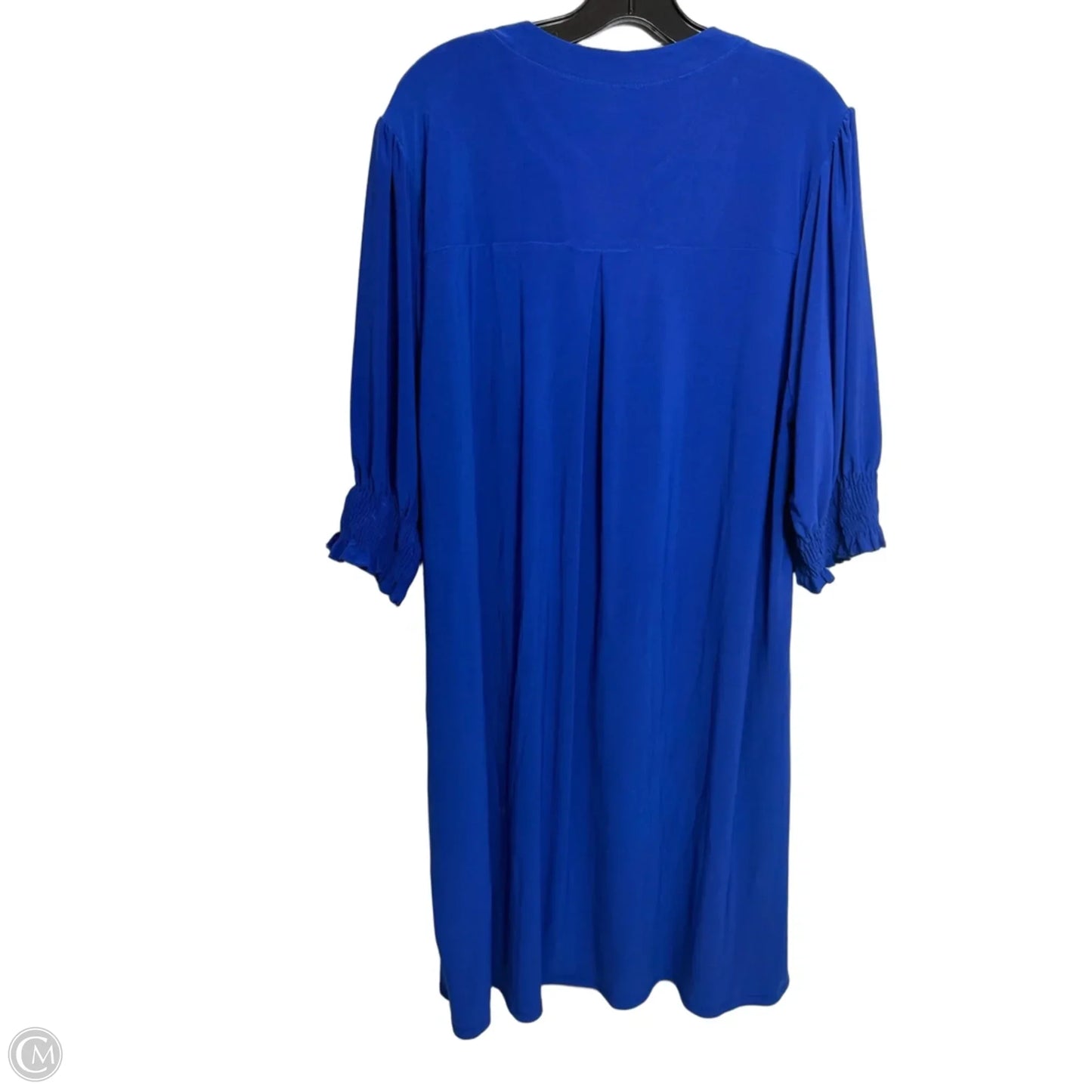 Dress Casual Short By Dear Scarlett In Blue, Size: Xl