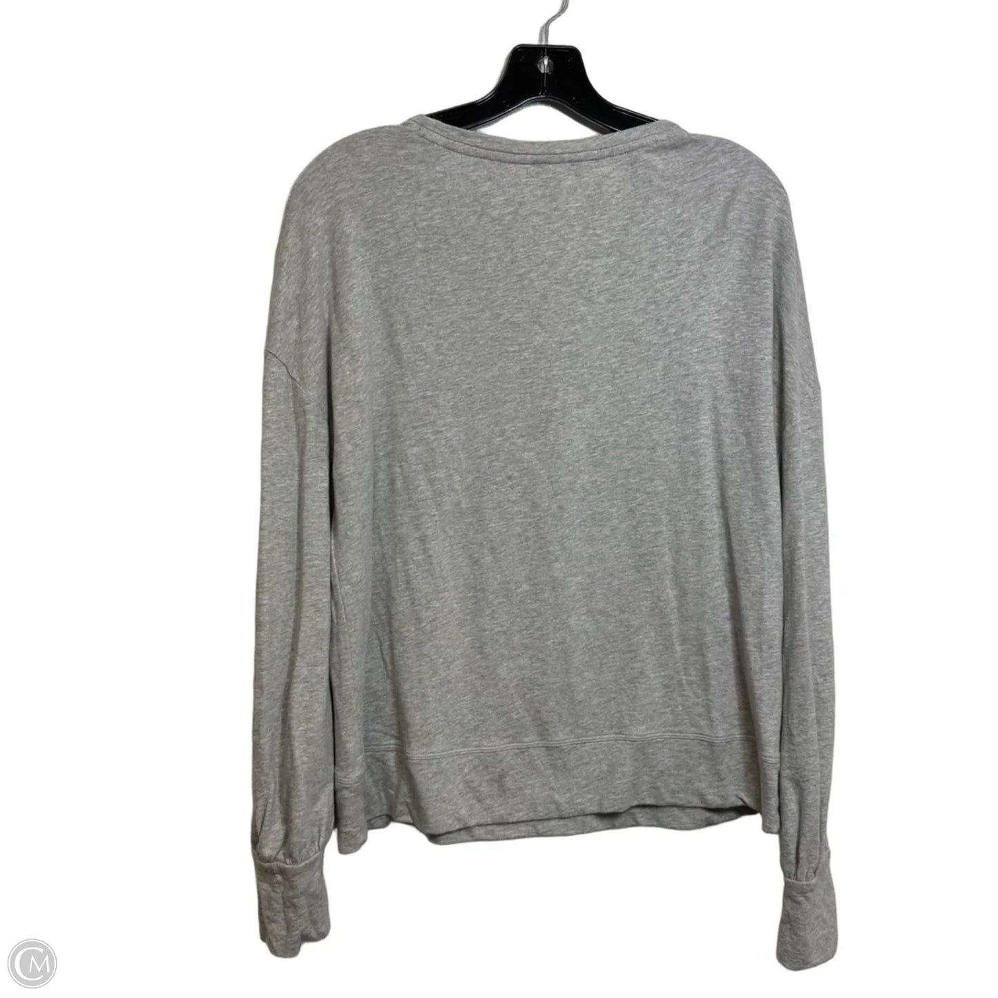 Top Long Sleeve Designer By Lilly Pulitzer In Grey, Size: M