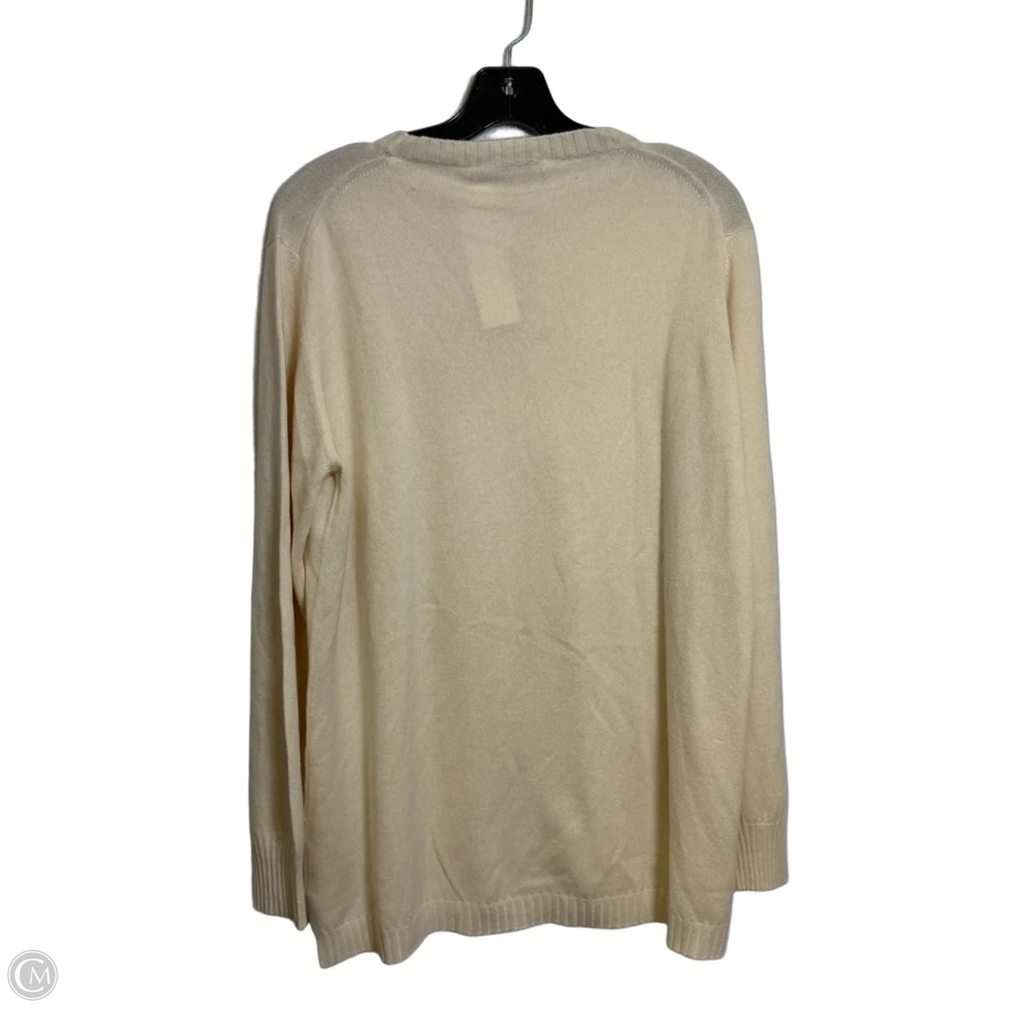 Sweater Cashmere By CHRISTIANO FISSORE In Beige, Size: L