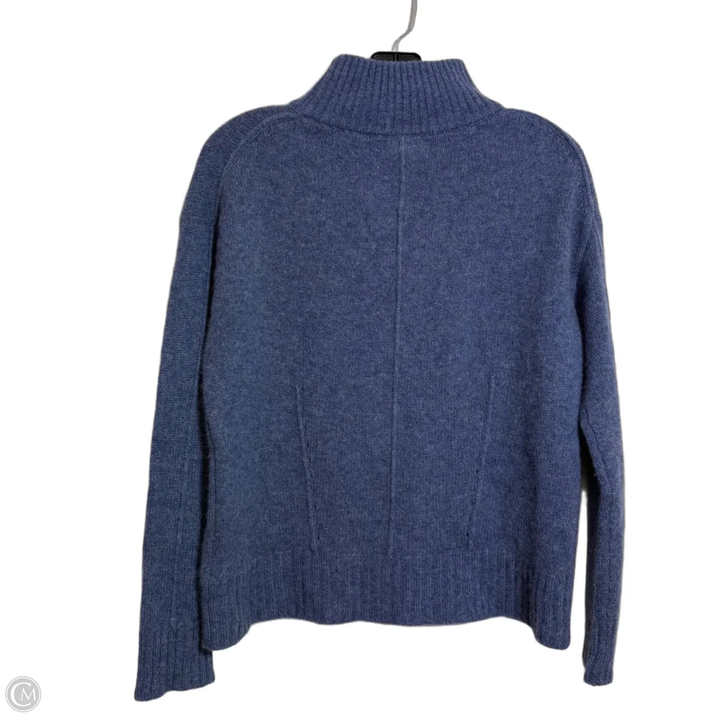 Sweater Cashmere By Clothes Mentor In Blue, Size: S