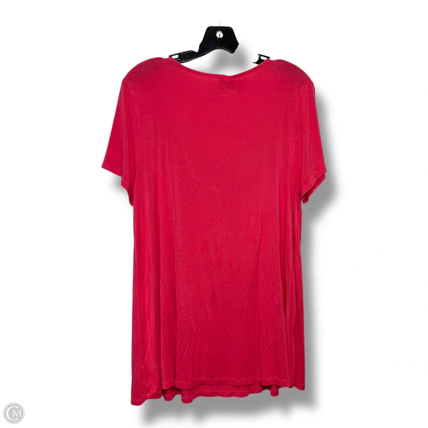 Top Short Sleeve By Torrid In Peach, Size: Xl