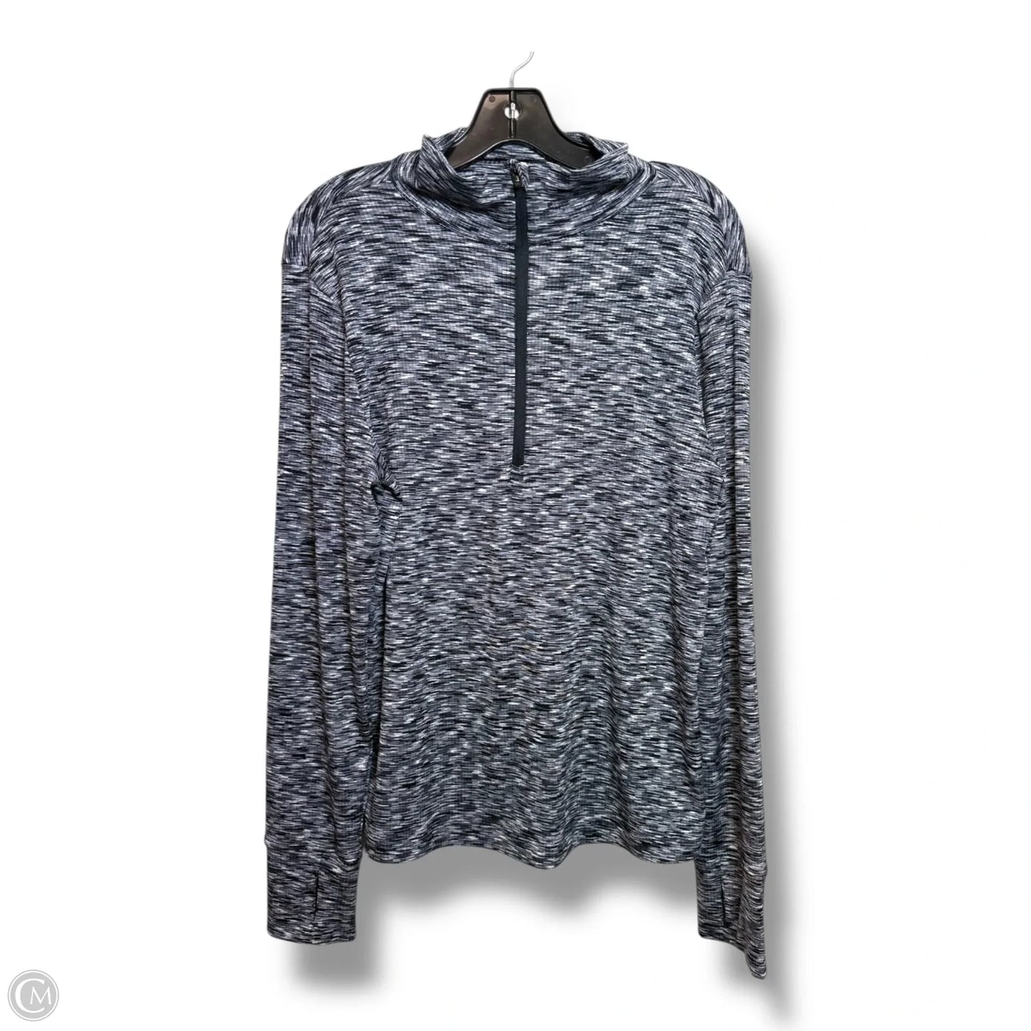 Top Long Sleeve By Lou And Grey In Black, Size: Xl