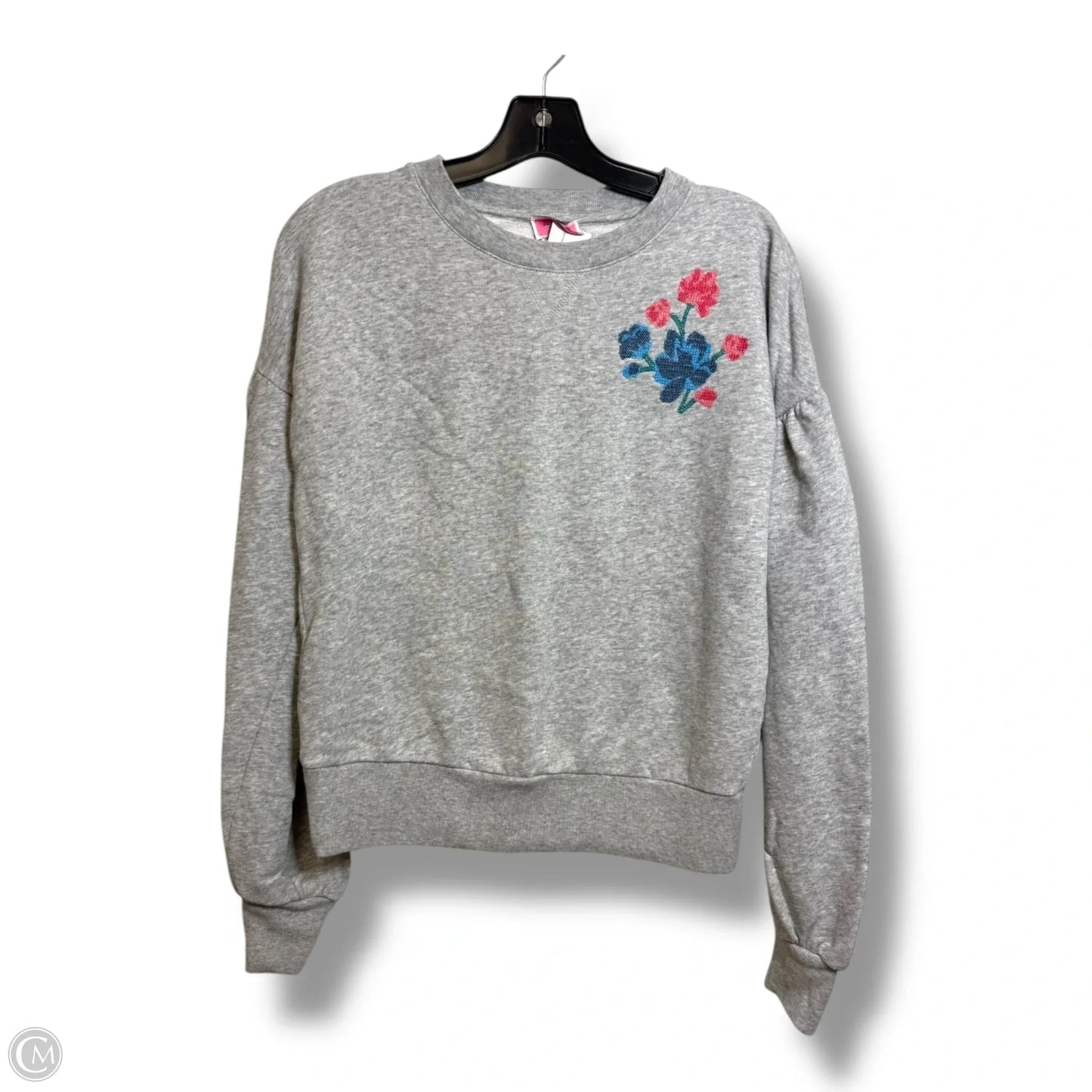 Sweatshirt Designer By Kate Spade In Grey, Size: M