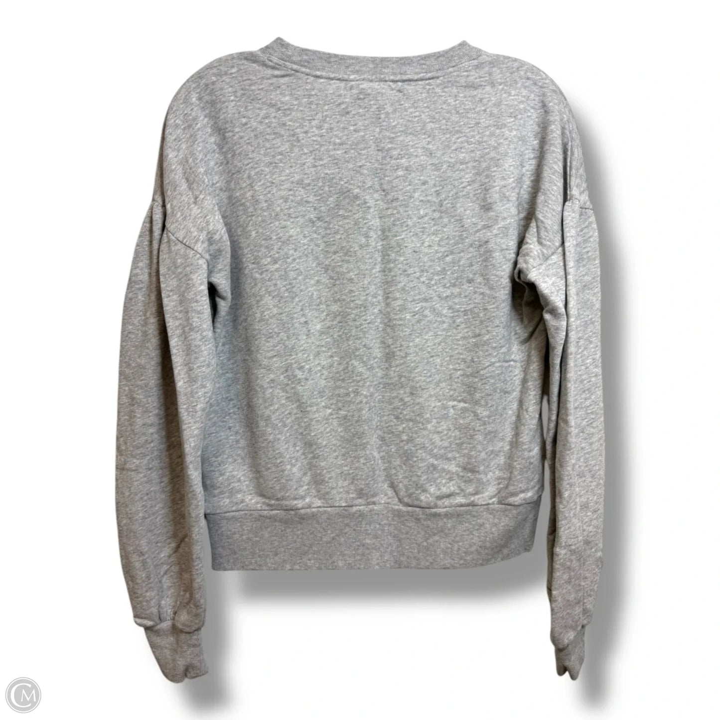 Sweatshirt Designer By Kate Spade In Grey, Size: M