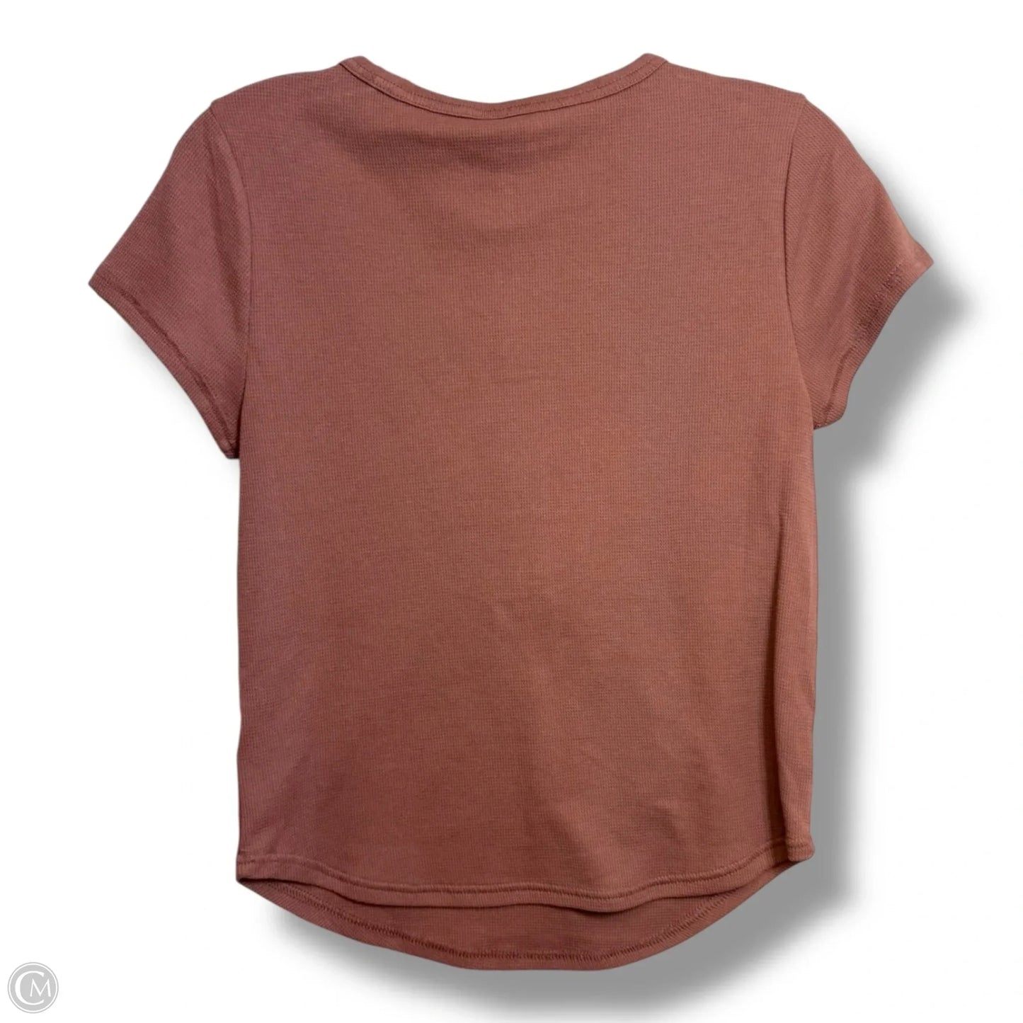 Top Short Sleeve Basic By Old Navy In Brown, Size: S