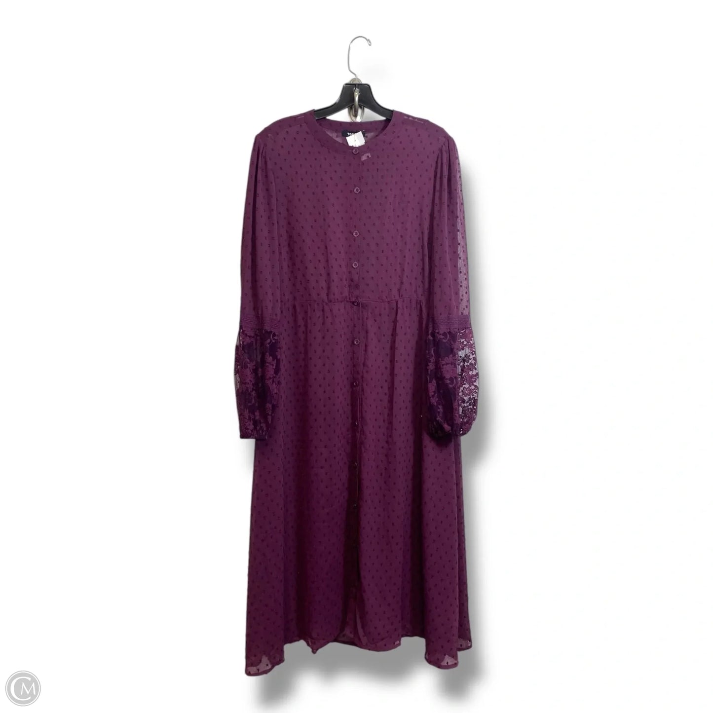Dress Party Short By Torrid In Maroon, Size: 1x