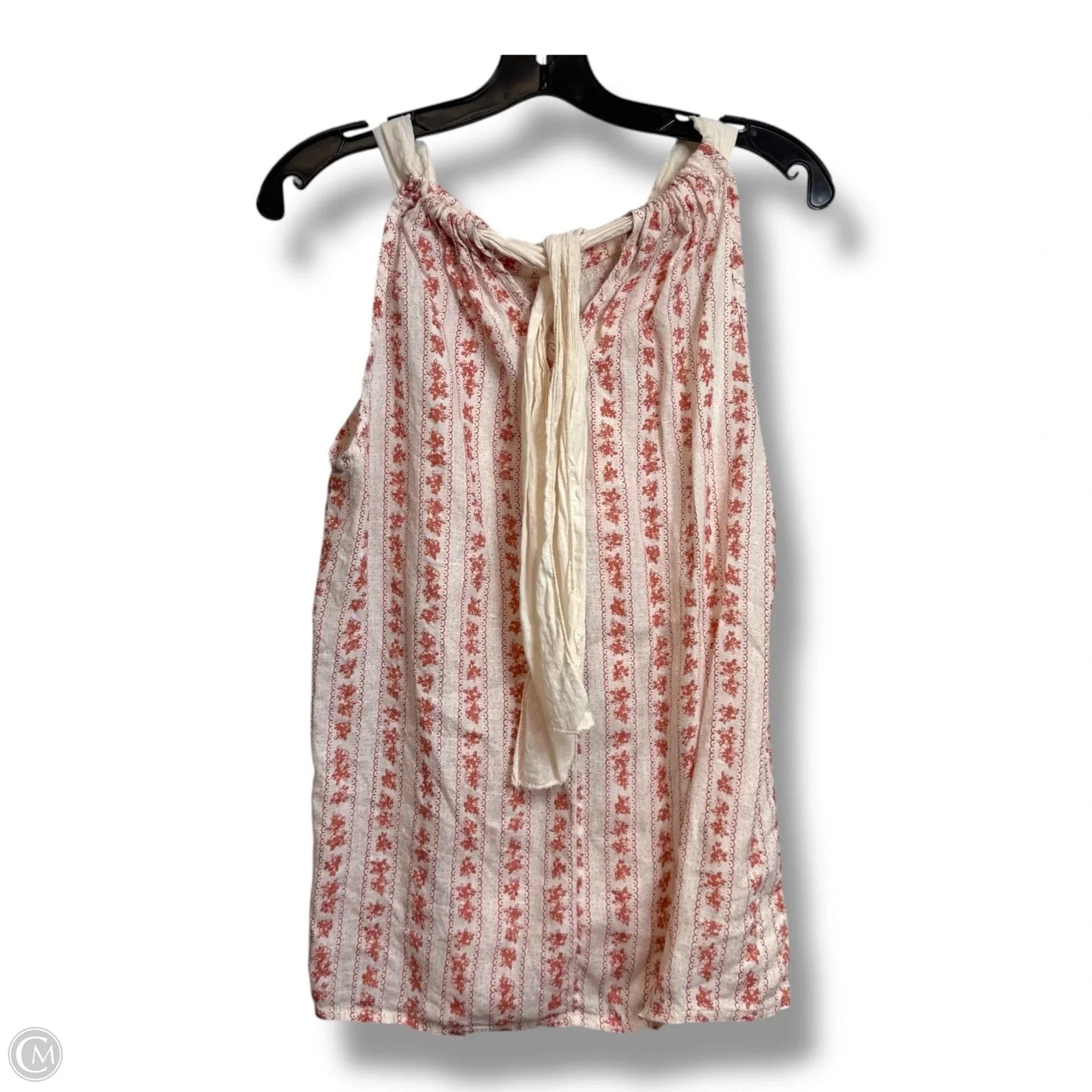 Top Sleeveless By Clothes Mentor In Orange, Size: M