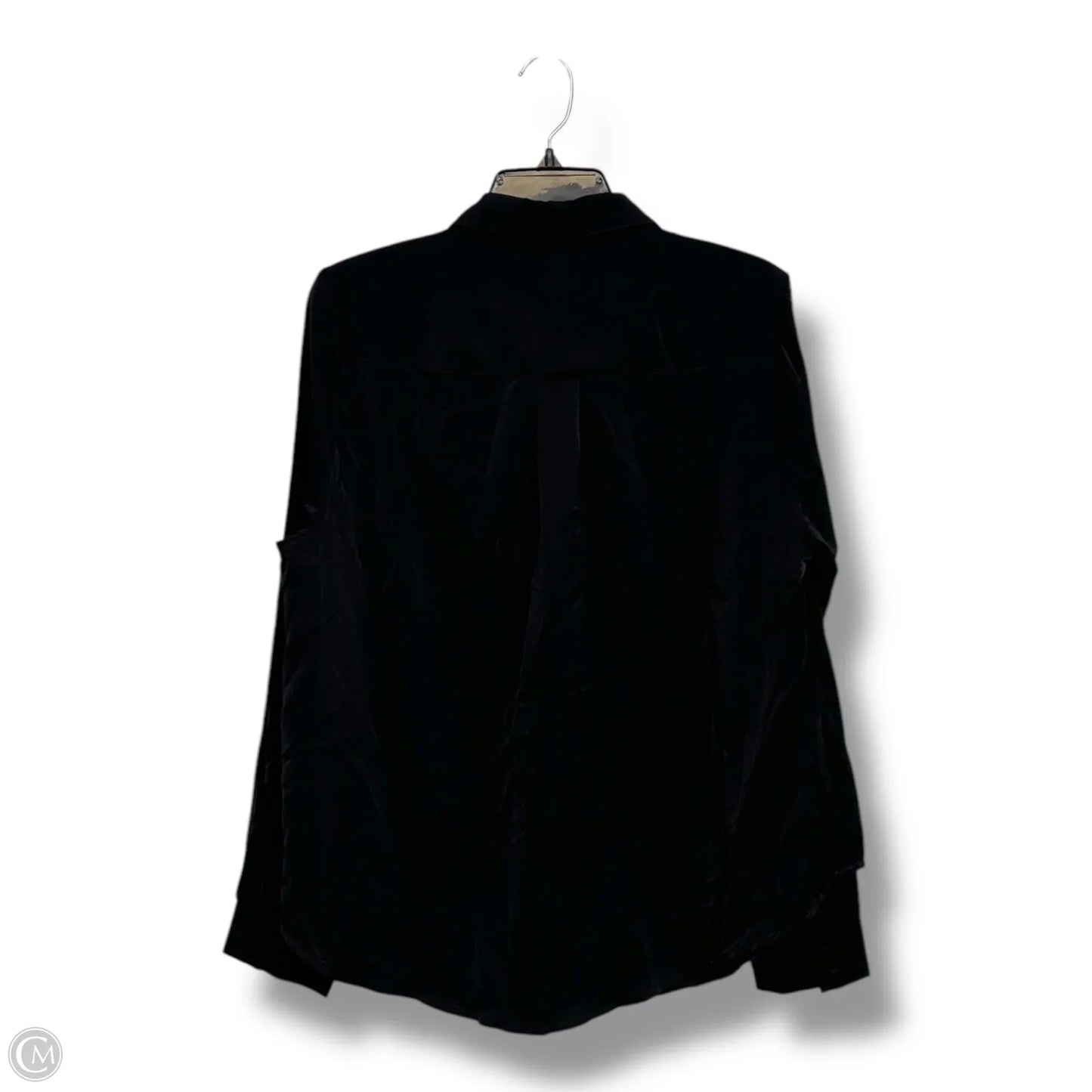 Blouse Long Sleeve By Torrid In Black, Size: M