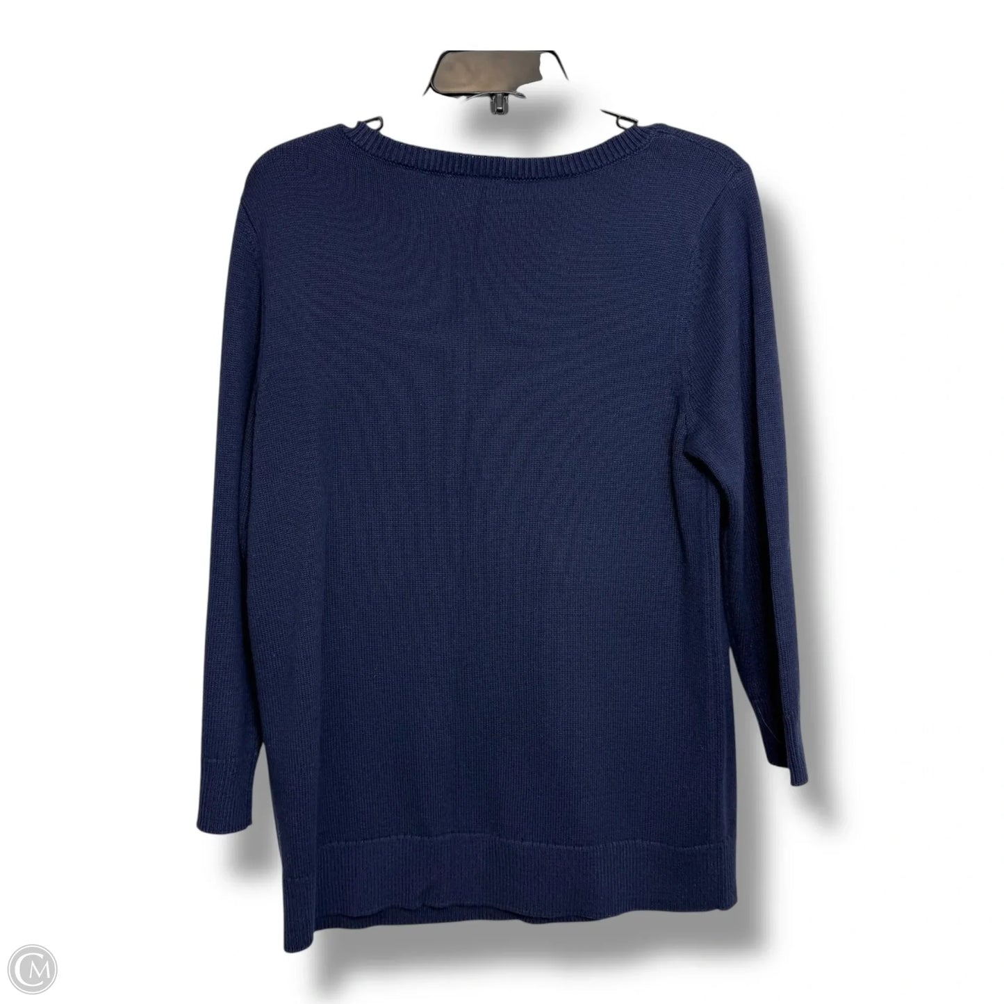 Sweater By Loft In Navy, Size: L