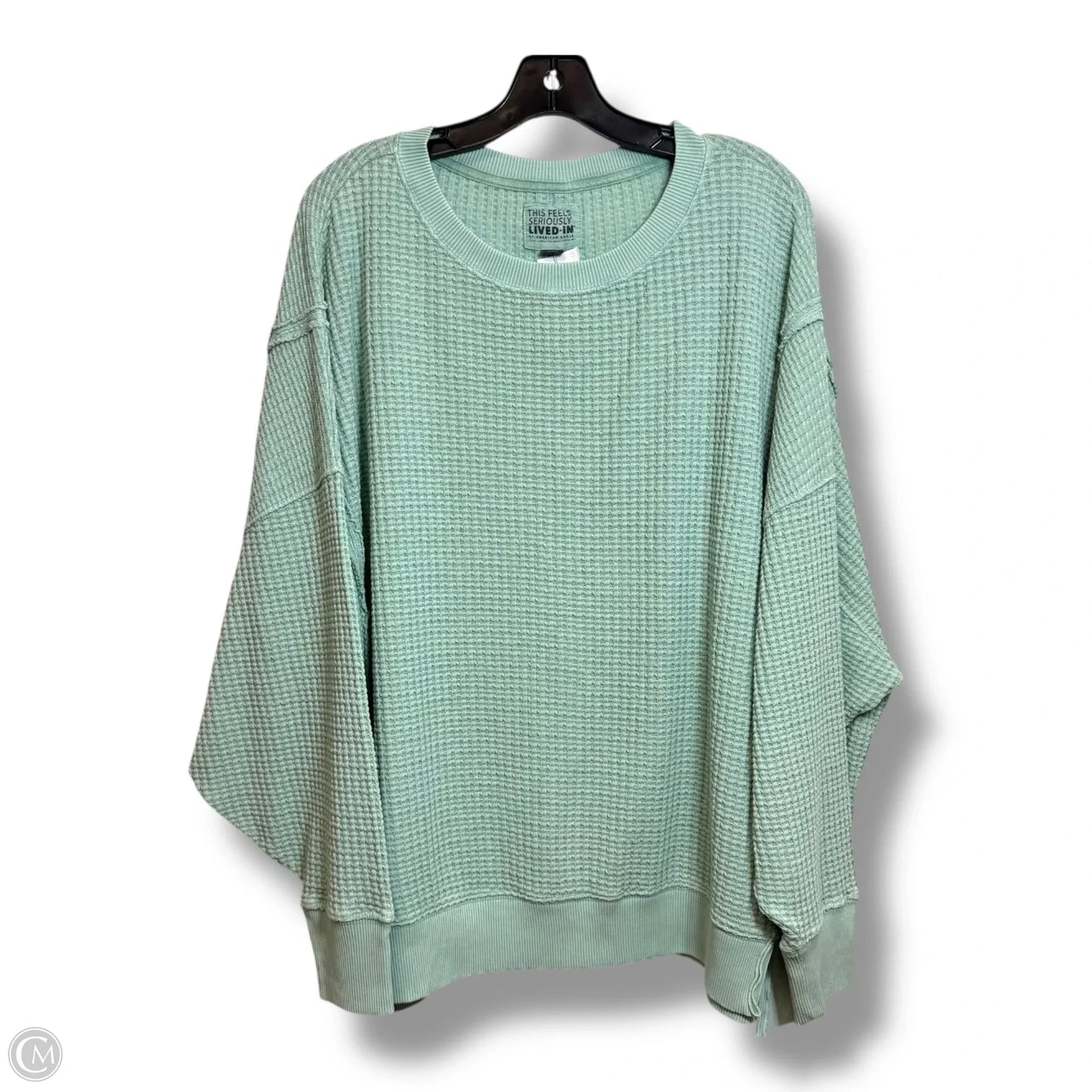Top Sleeveless By Chicos In Aqua, Size: M