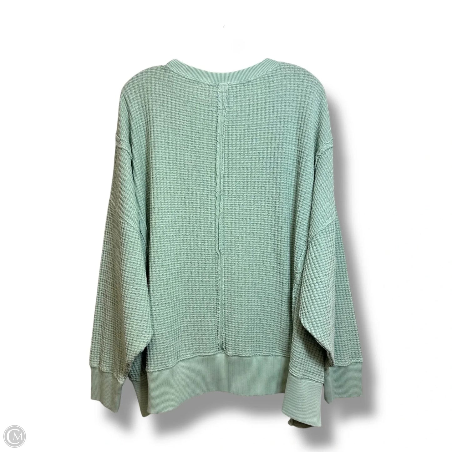 Top Sleeveless By Chicos In Aqua, Size: M