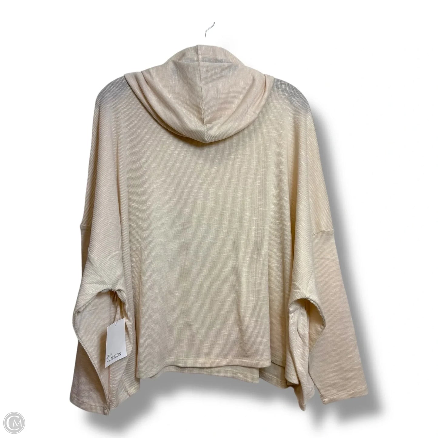 Top Long Sleeve By 89th And Madison In Tan, Size: Xl