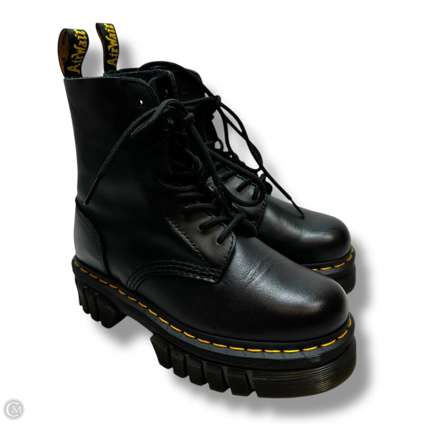 Boots Ankle Flats By Dr Martens In Black, Size: 7
