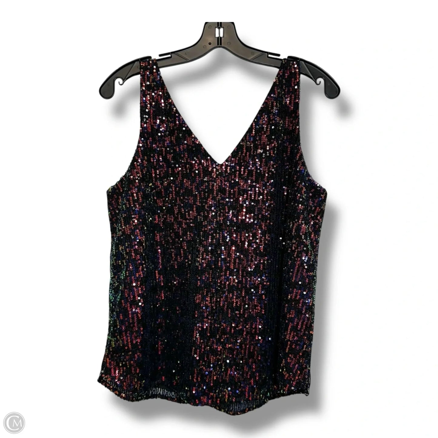 Top Sleeveless By Loft In Black, Size: Mp