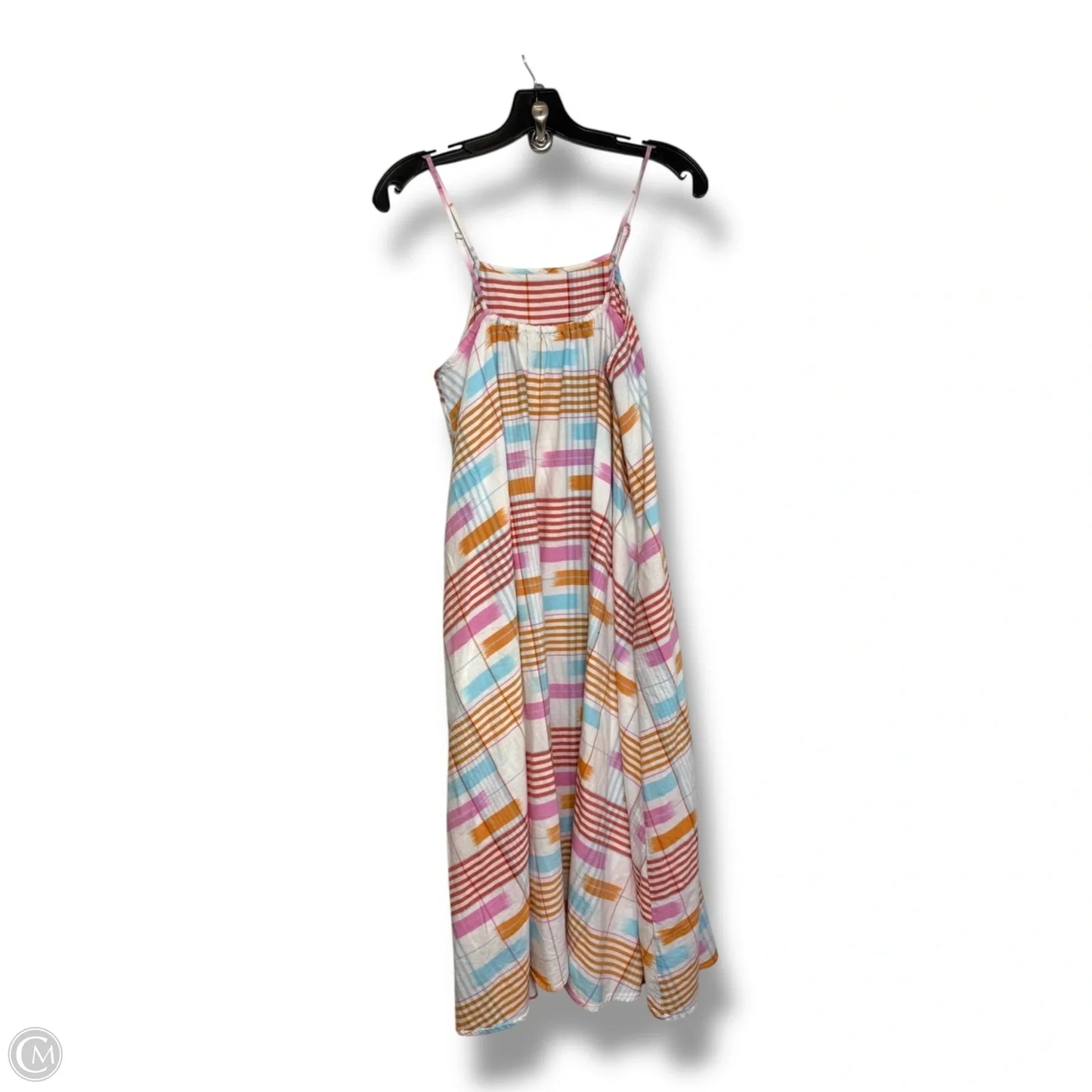 Dress Casual Midi By Loft In Multi-colored, Size: S