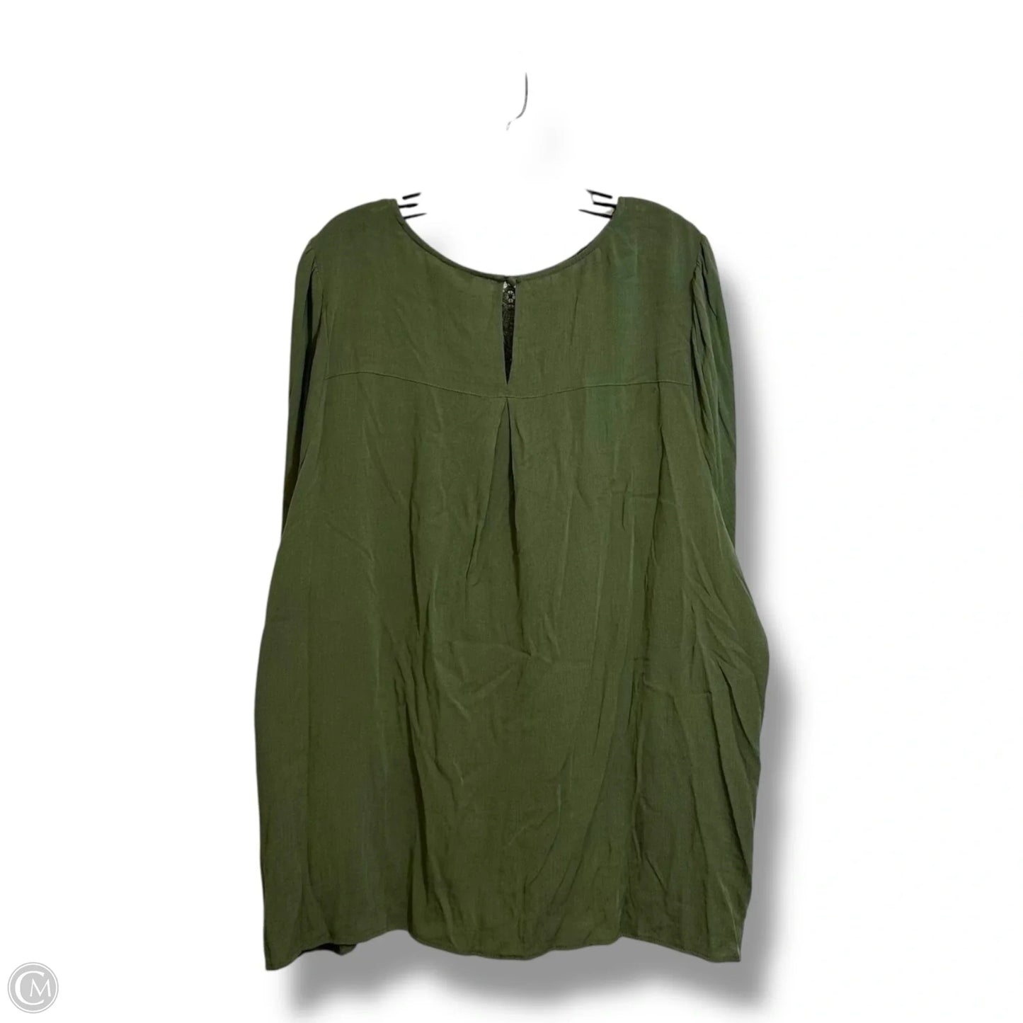 Top Long Sleeve By Torrid In Green, Size: 3x