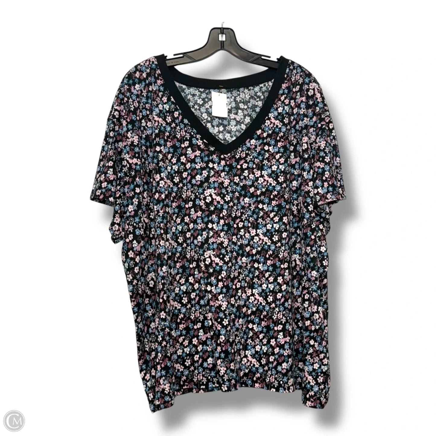 Top Short Sleeve By Torrid In Floral Print, Size: 3x