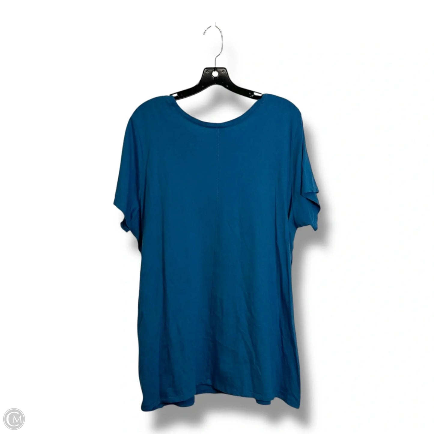 Top Short Sleeve Basic By Torrid In Blue, Size: 2x
