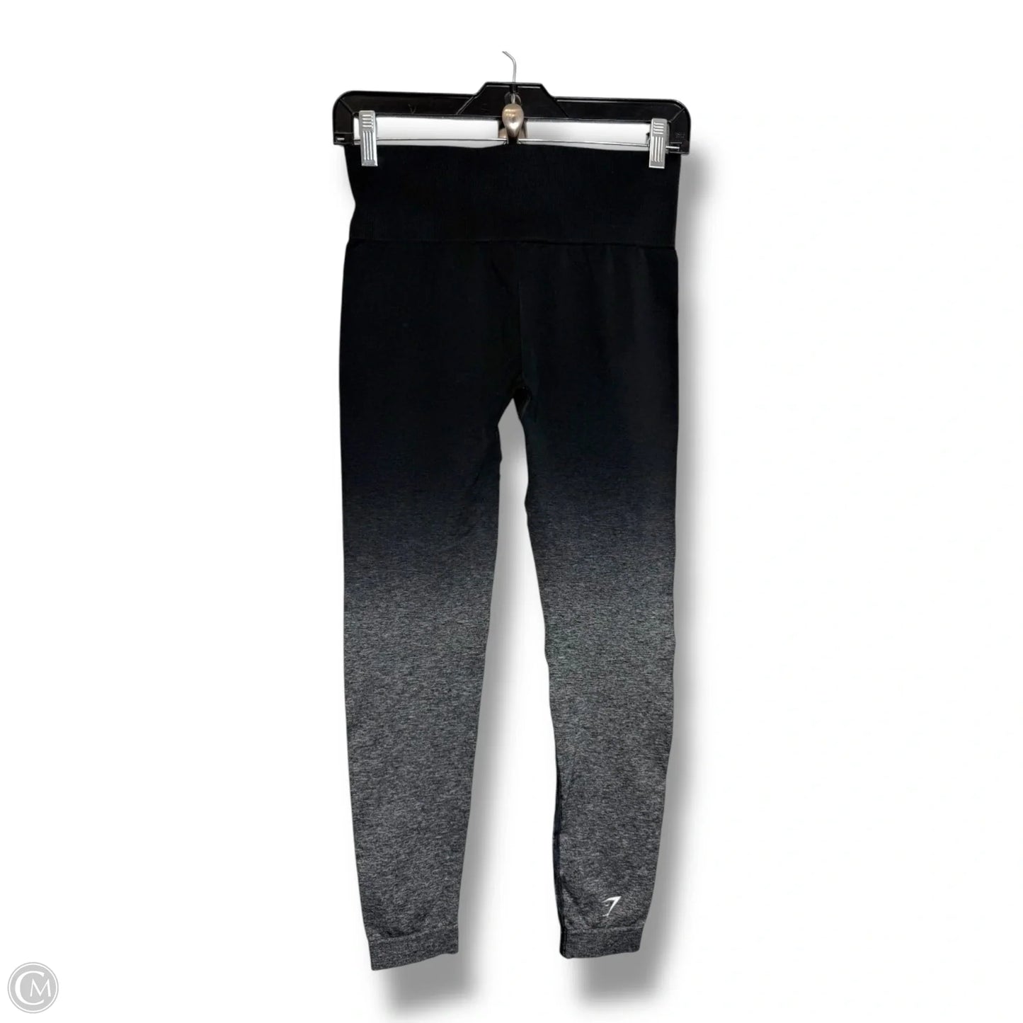 Athletic Leggings By Gym Shark In Black, Size: M