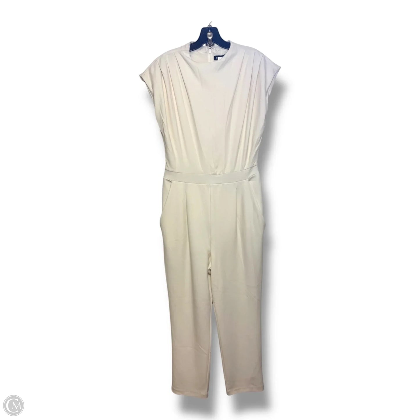 Jumpsuit By Express In Ivory, Size: M